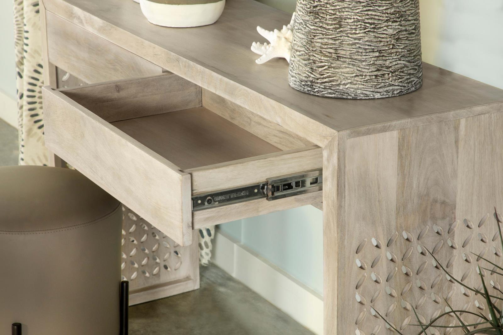 Rickman Rectangular 2-drawer Wood Console Table