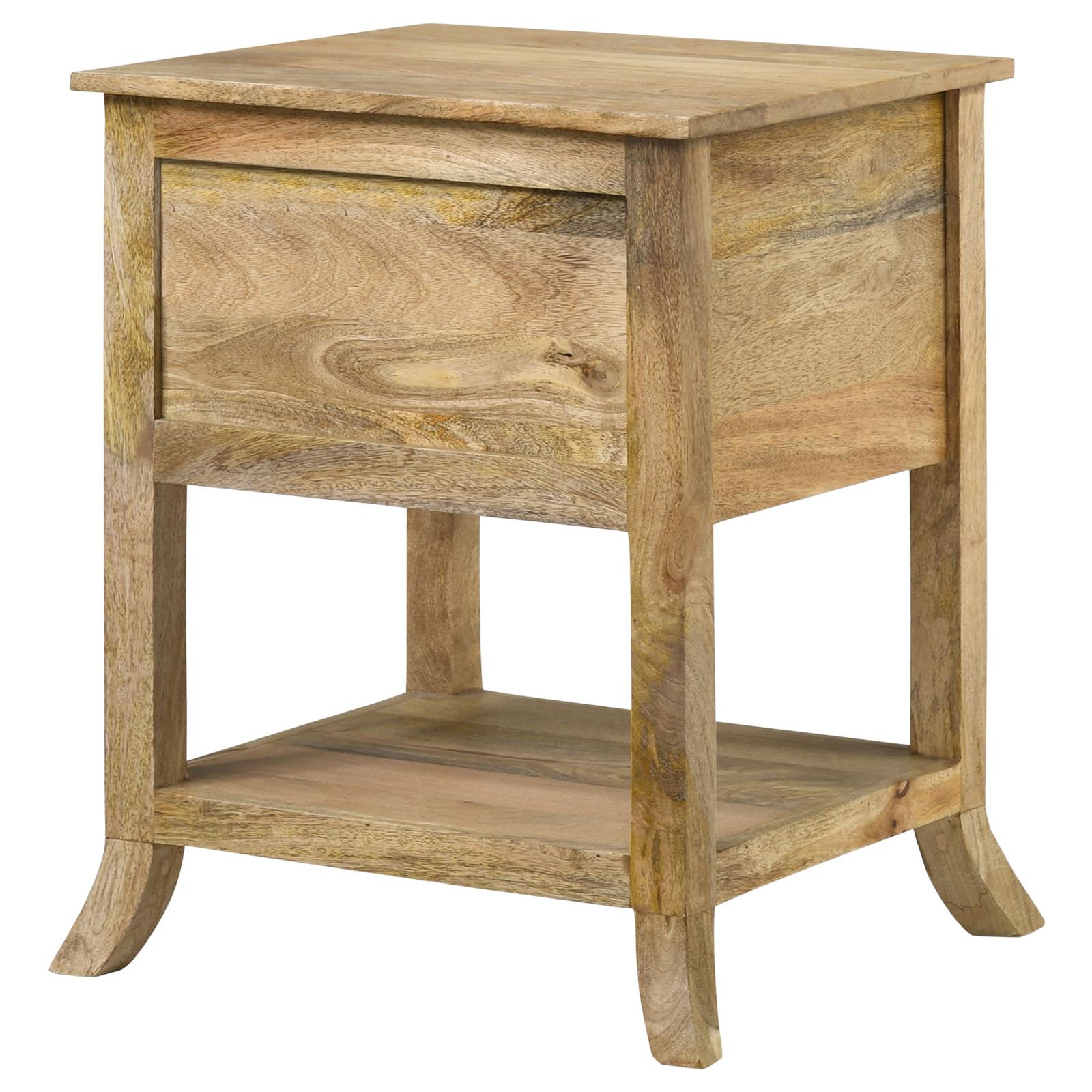 Russo 2-drawer Accent Table with Open Shelf
