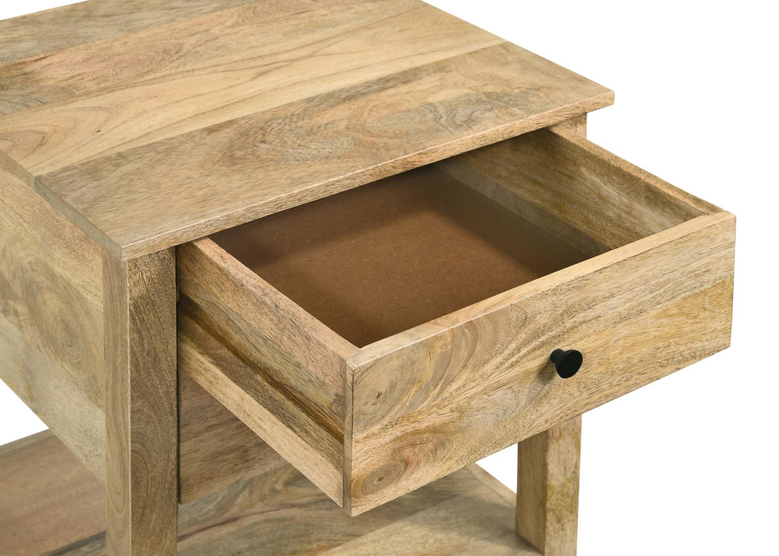 Russo 2-drawer Accent Table with Open Shelf