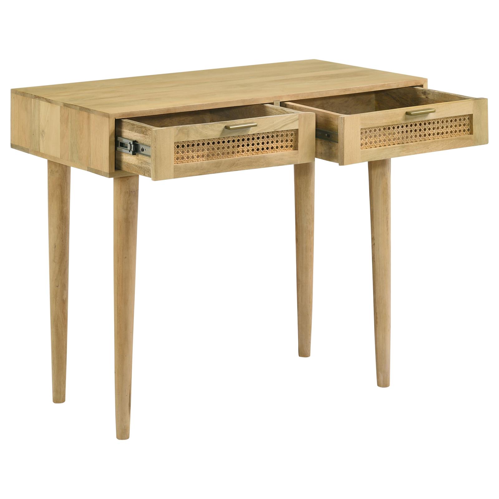 Zamora Rectangular 2-drawer Accent Writing Desk