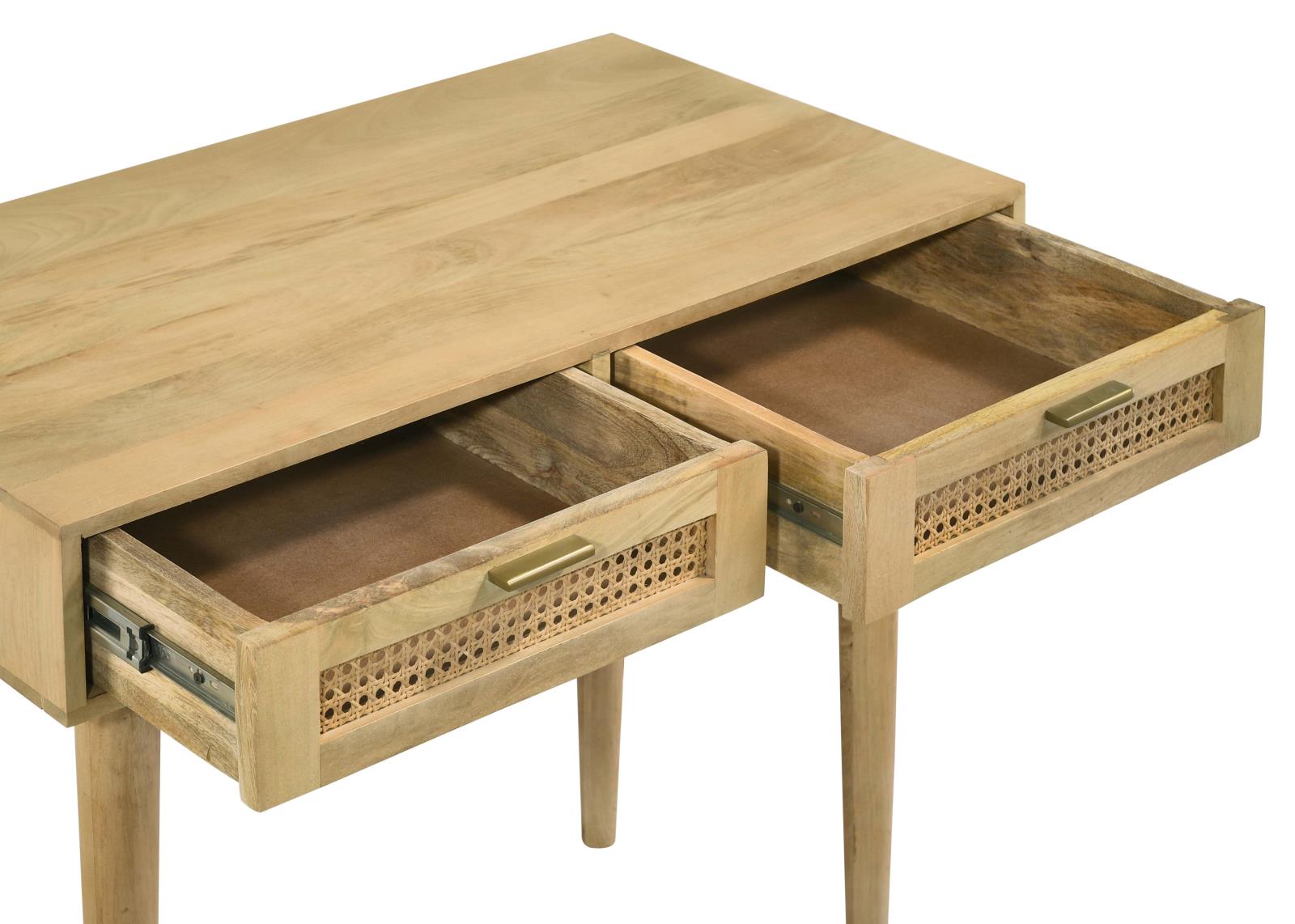 Zamora Rectangular 2-drawer Accent Writing Desk