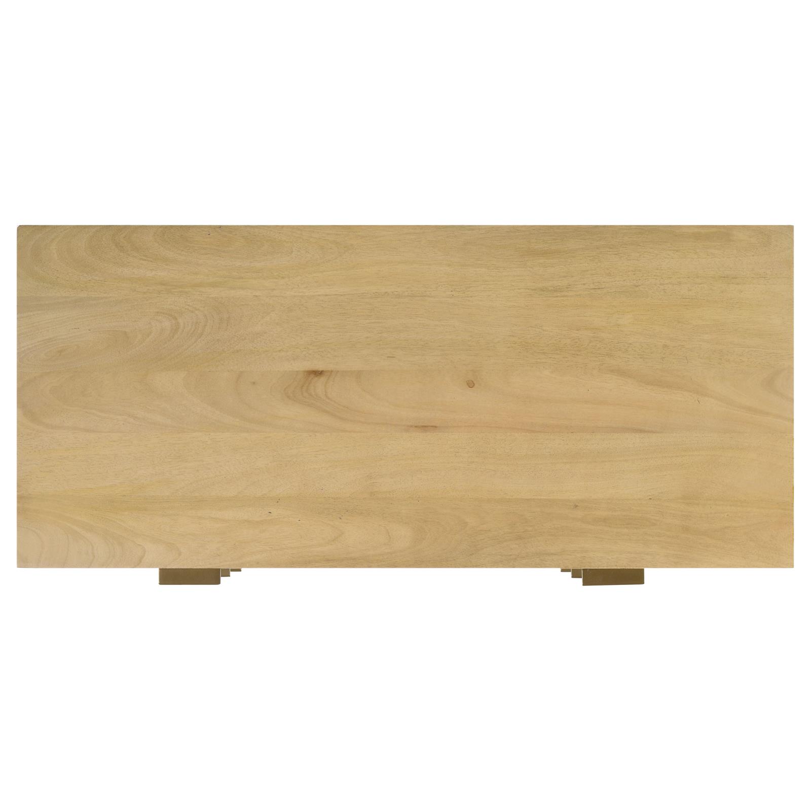 Zamora 3-drawer Wood/Cane Accent Cabinet