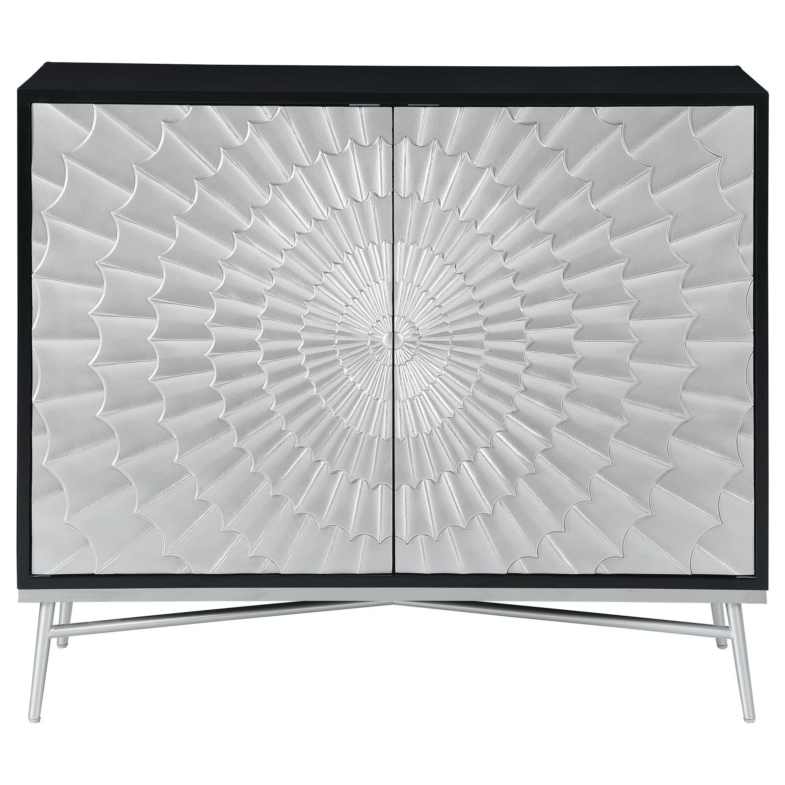 Josie 2-door Wood Veneer Accent Cabinet