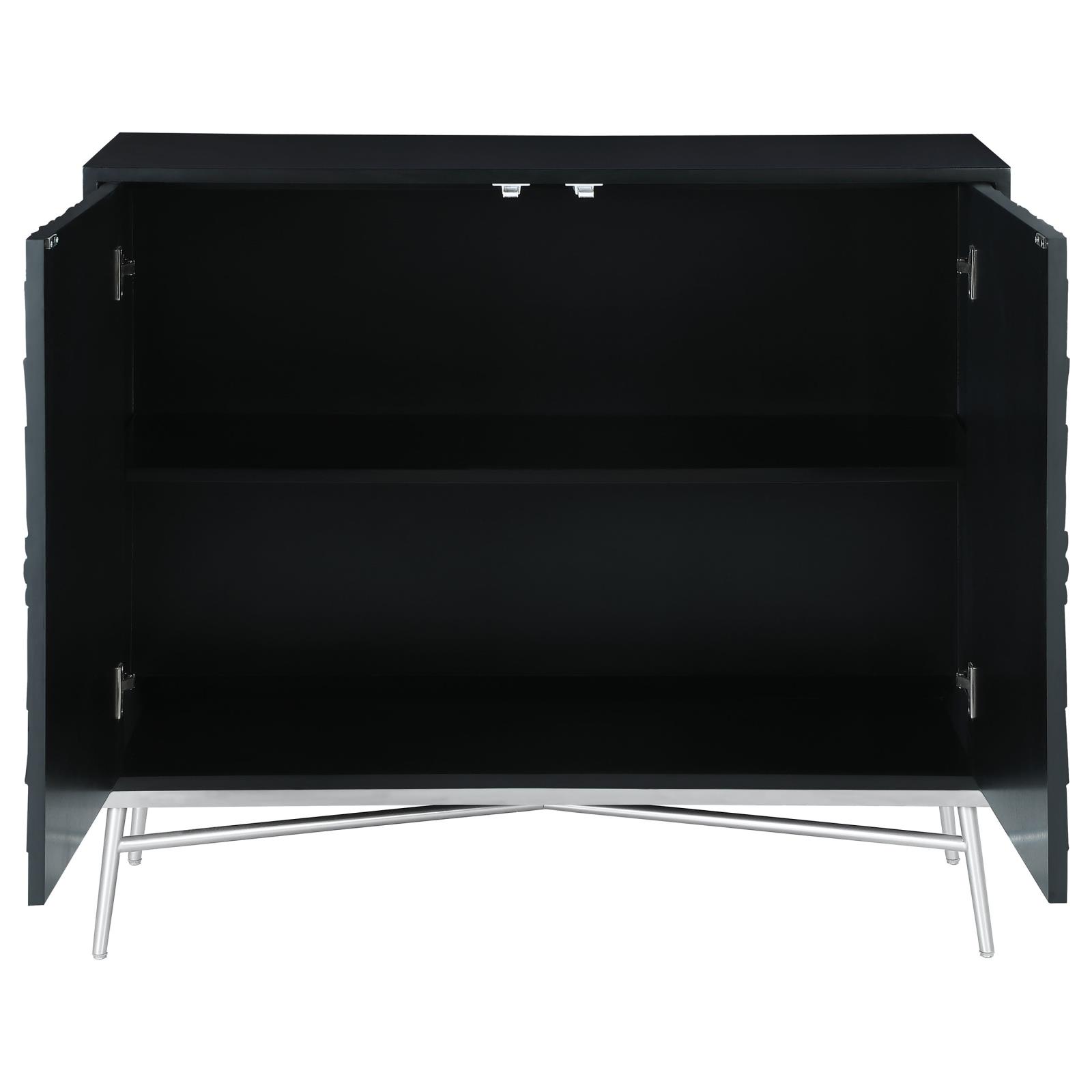 Josie 2-door Wood Veneer Accent Cabinet