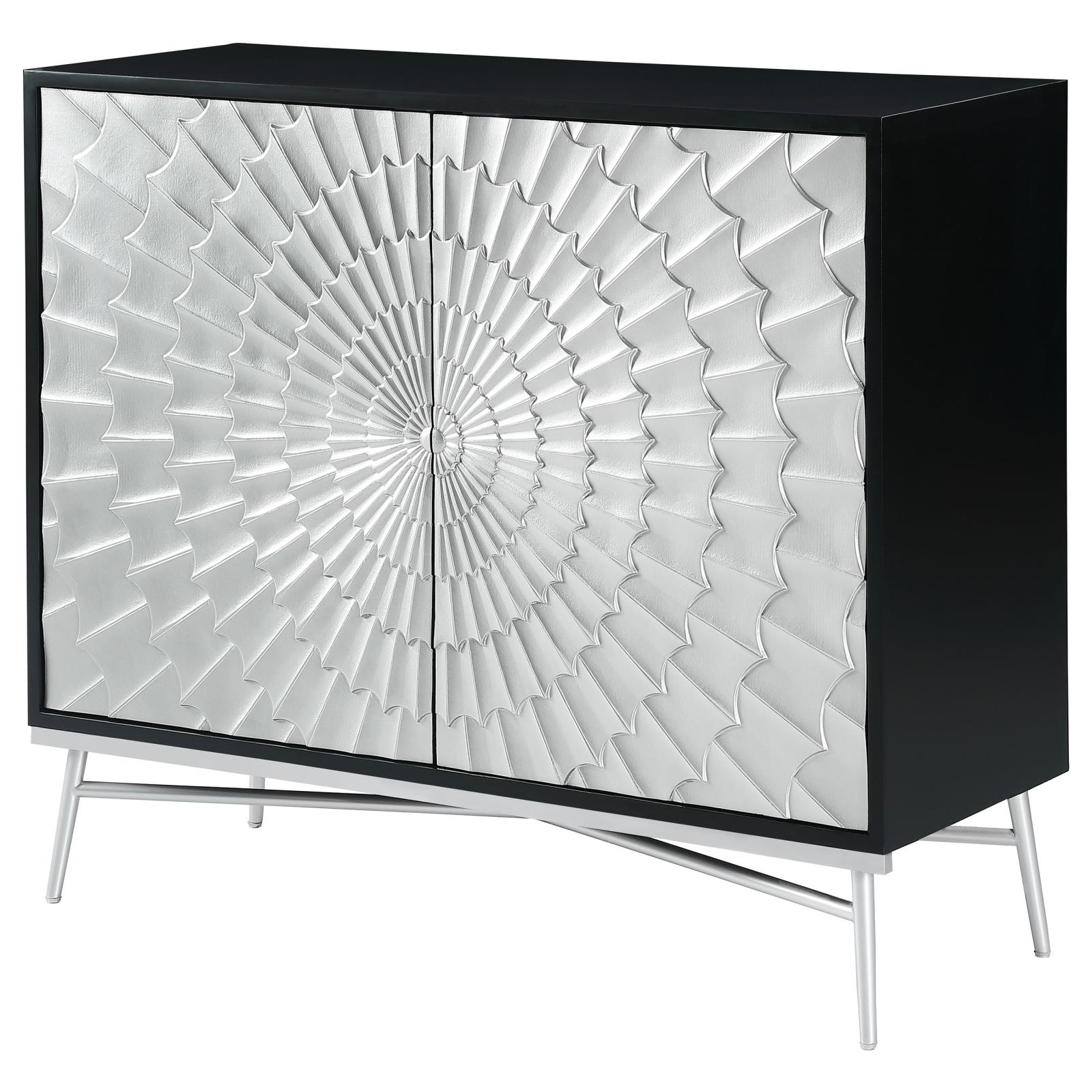 Josie 2-door Wood Veneer Accent Cabinet