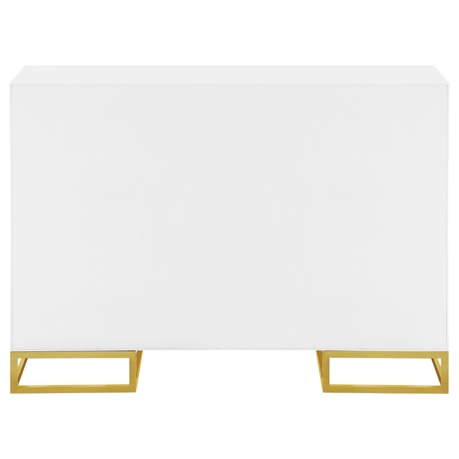 Elsa 2-door Wood Veneer Accent Cabinet with Adjustable Shelves