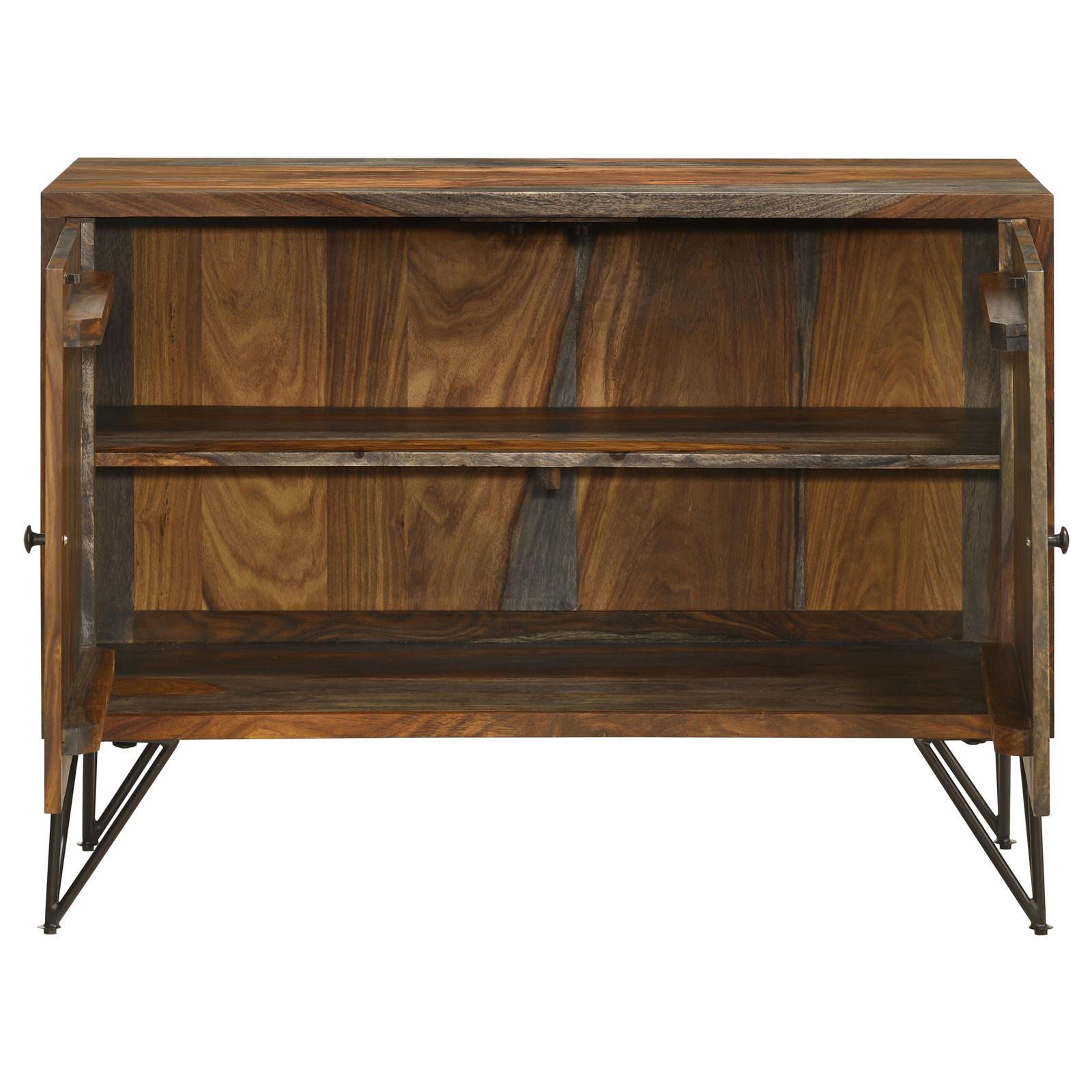 Macon 2-door Wood Veneer Accent Cabinet