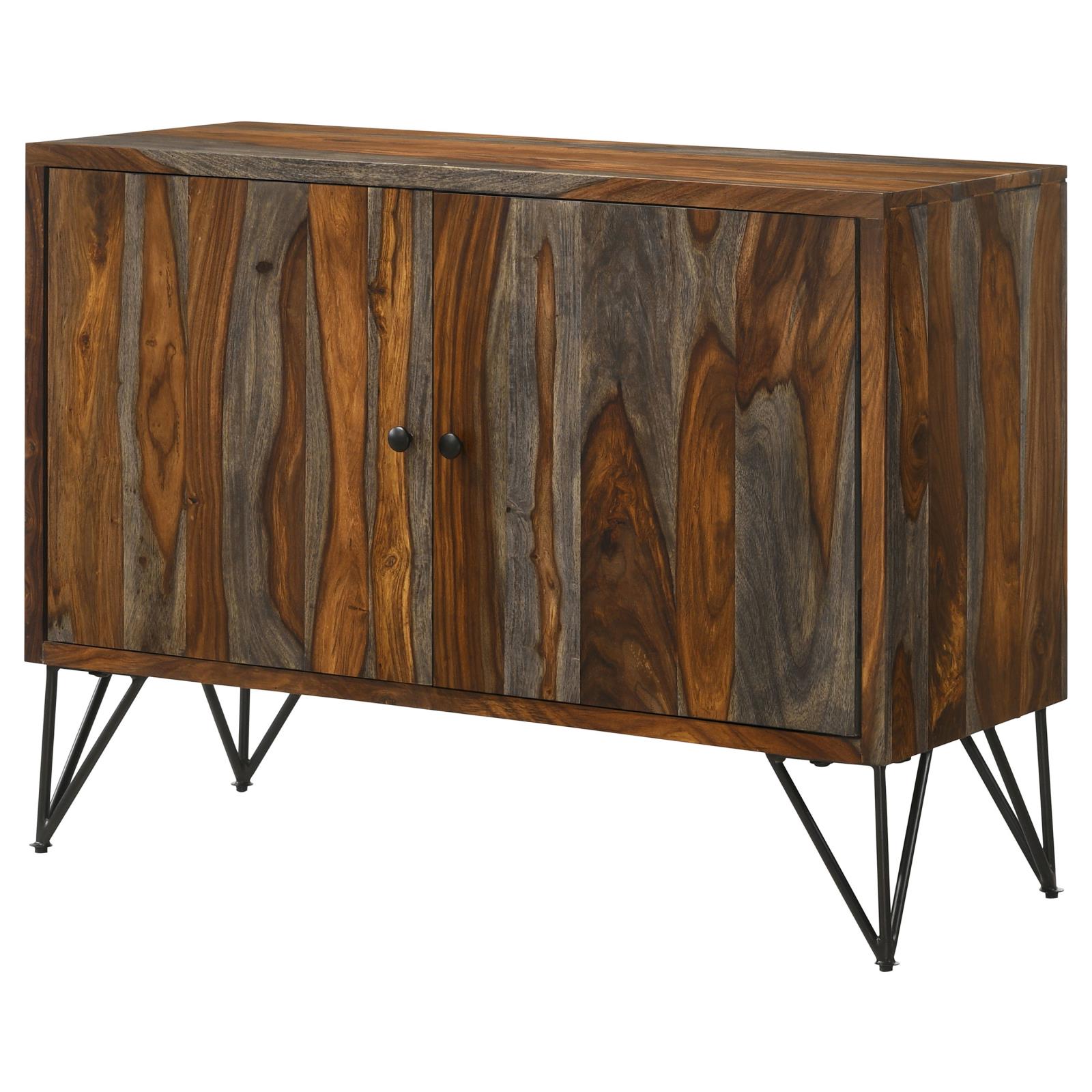 Macon 2-door Wood Veneer Accent Cabinet