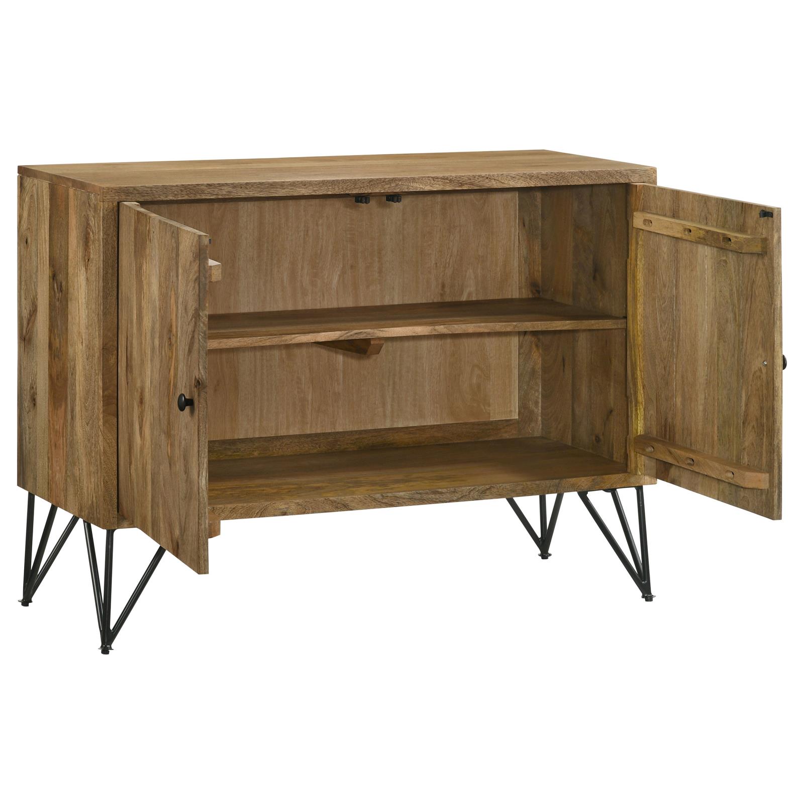 Eileen Rectangular 2-door Wood Accent Cabinet