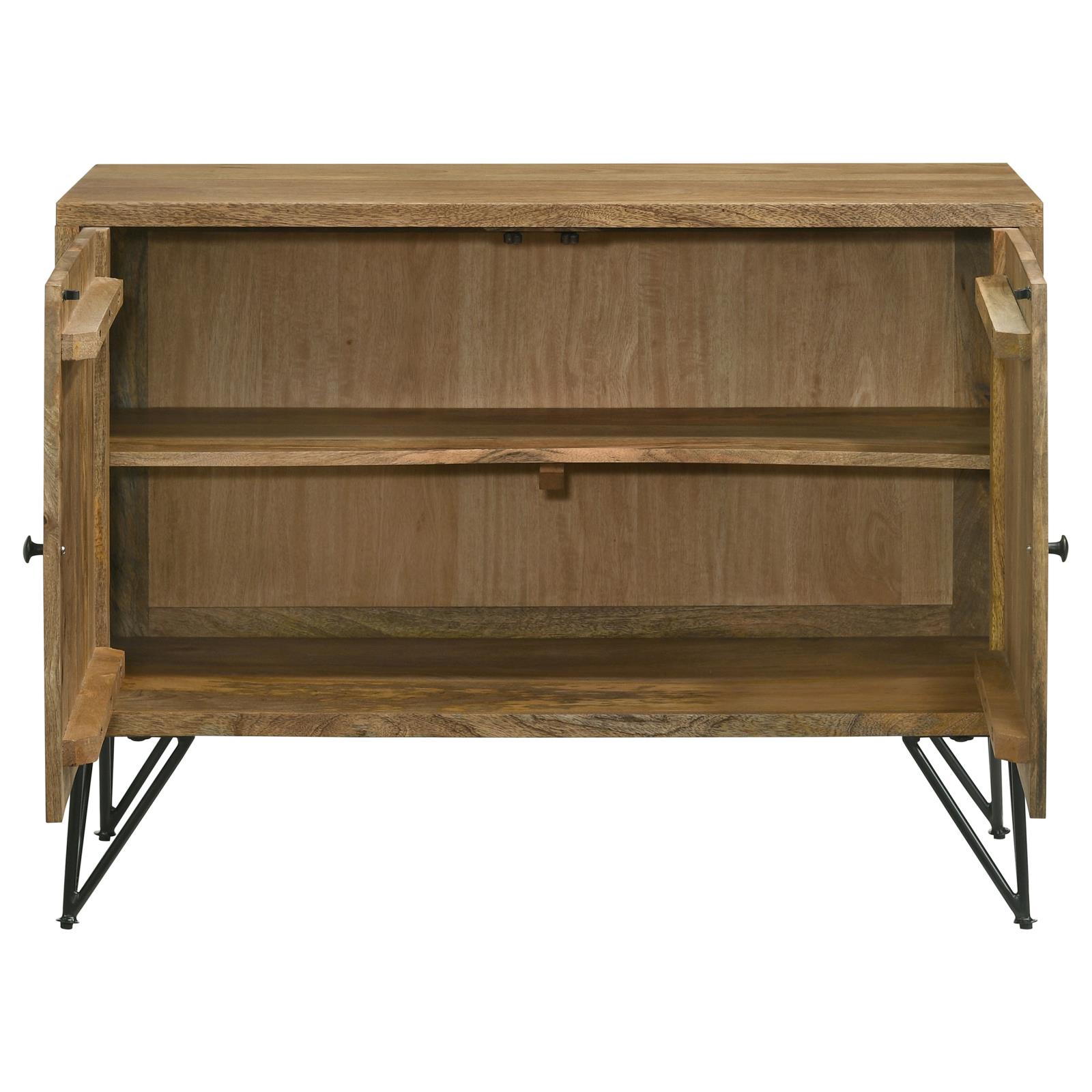 Eileen Rectangular 2-door Wood Accent Cabinet
