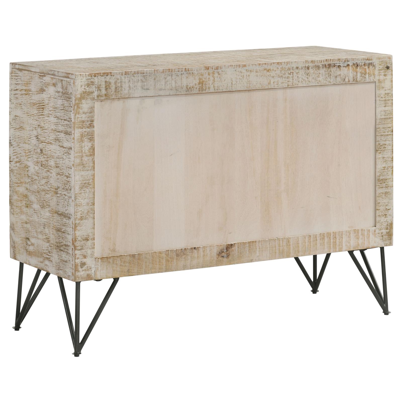 Maille 2-door Wood Veneer Accent Cabinet