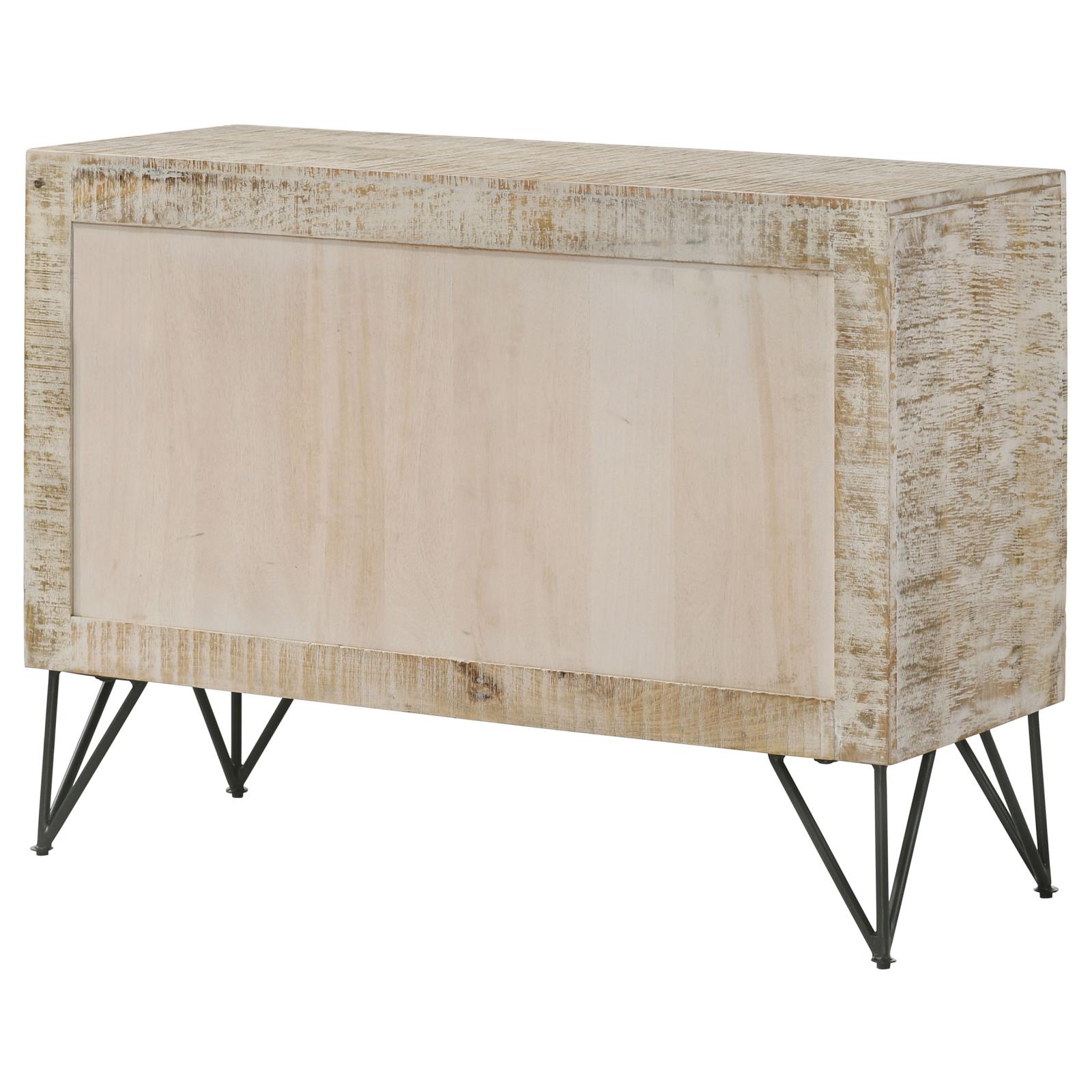 Maille 2-door Wood Veneer Accent Cabinet