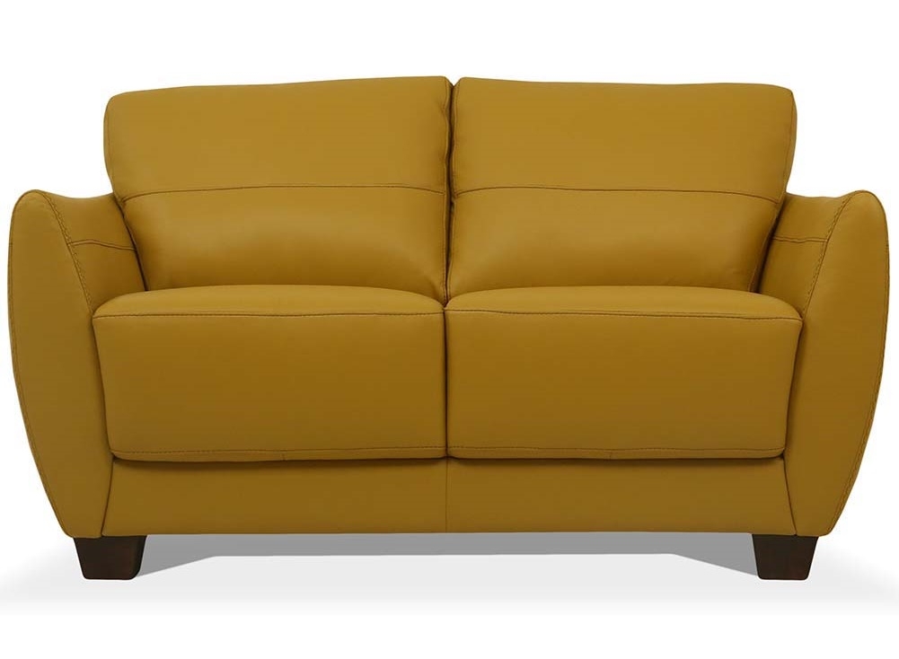 Valeria Leather Loveseat