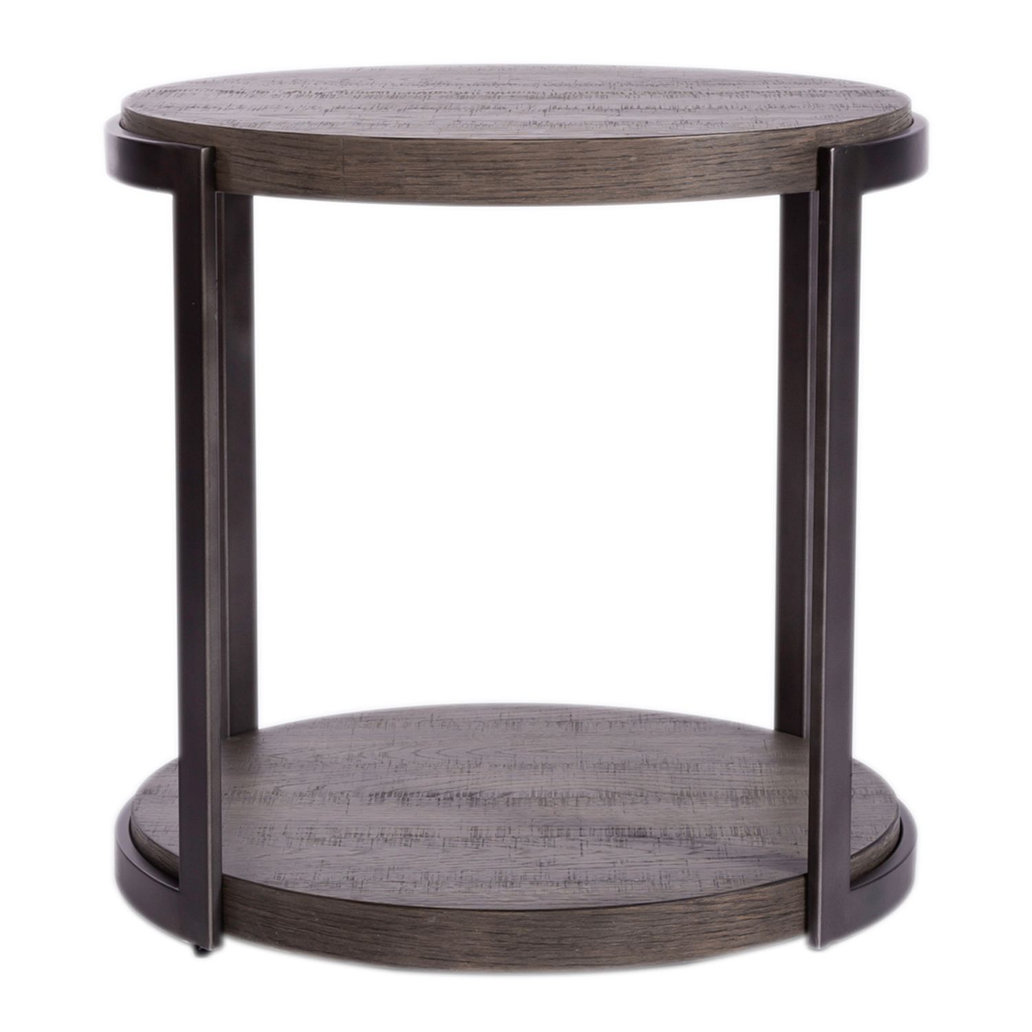 Modern View Oval Cocktail Table Set | Gauntlet Gray | Liberty