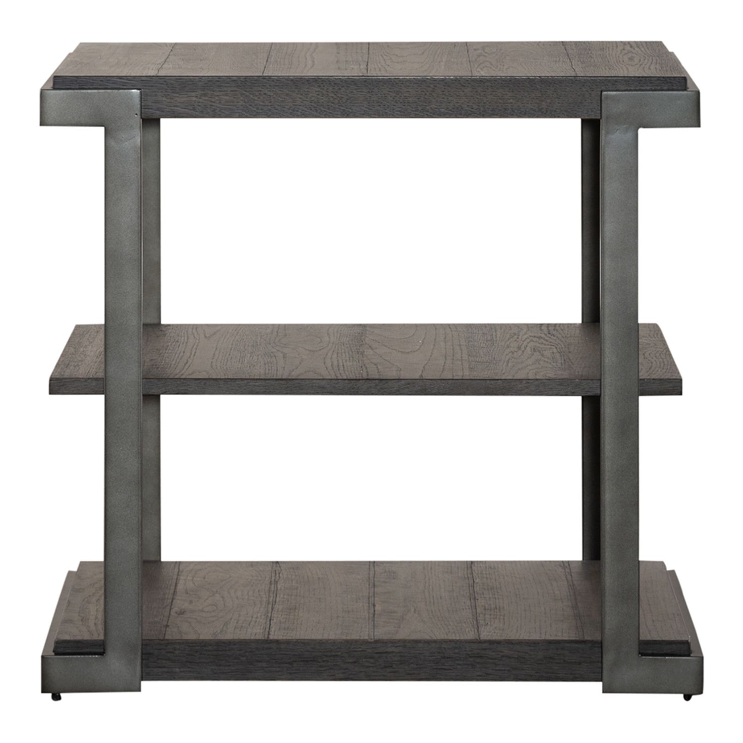 Modern View Oval Cocktail Table Set | Gauntlet Gray | Liberty