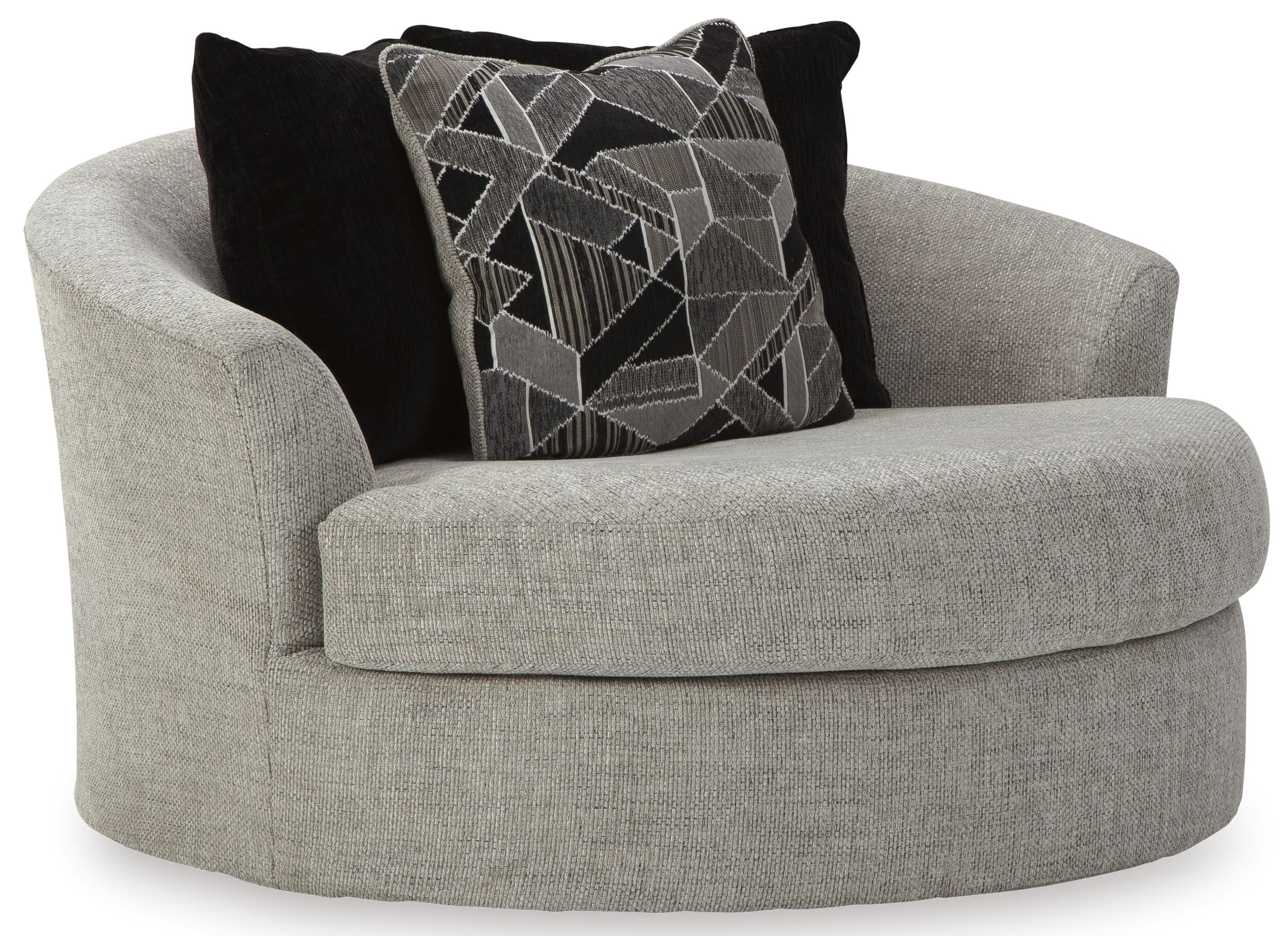Megginson 2-Piece Polyester Sectional w/RAF Sofa Chaise