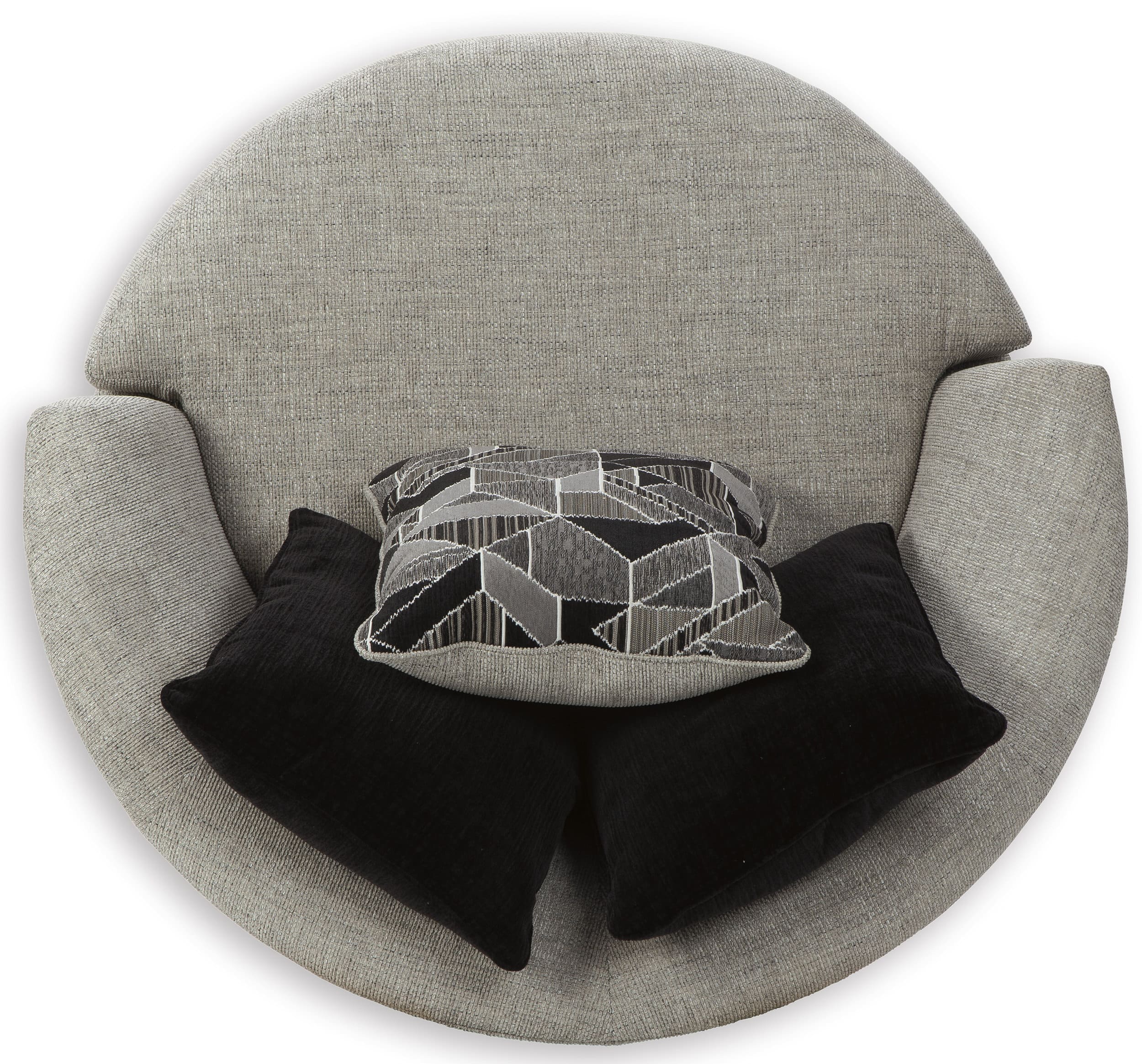 Megginson 2-Piece Polyester Sectional w/RAF Sofa Chaise