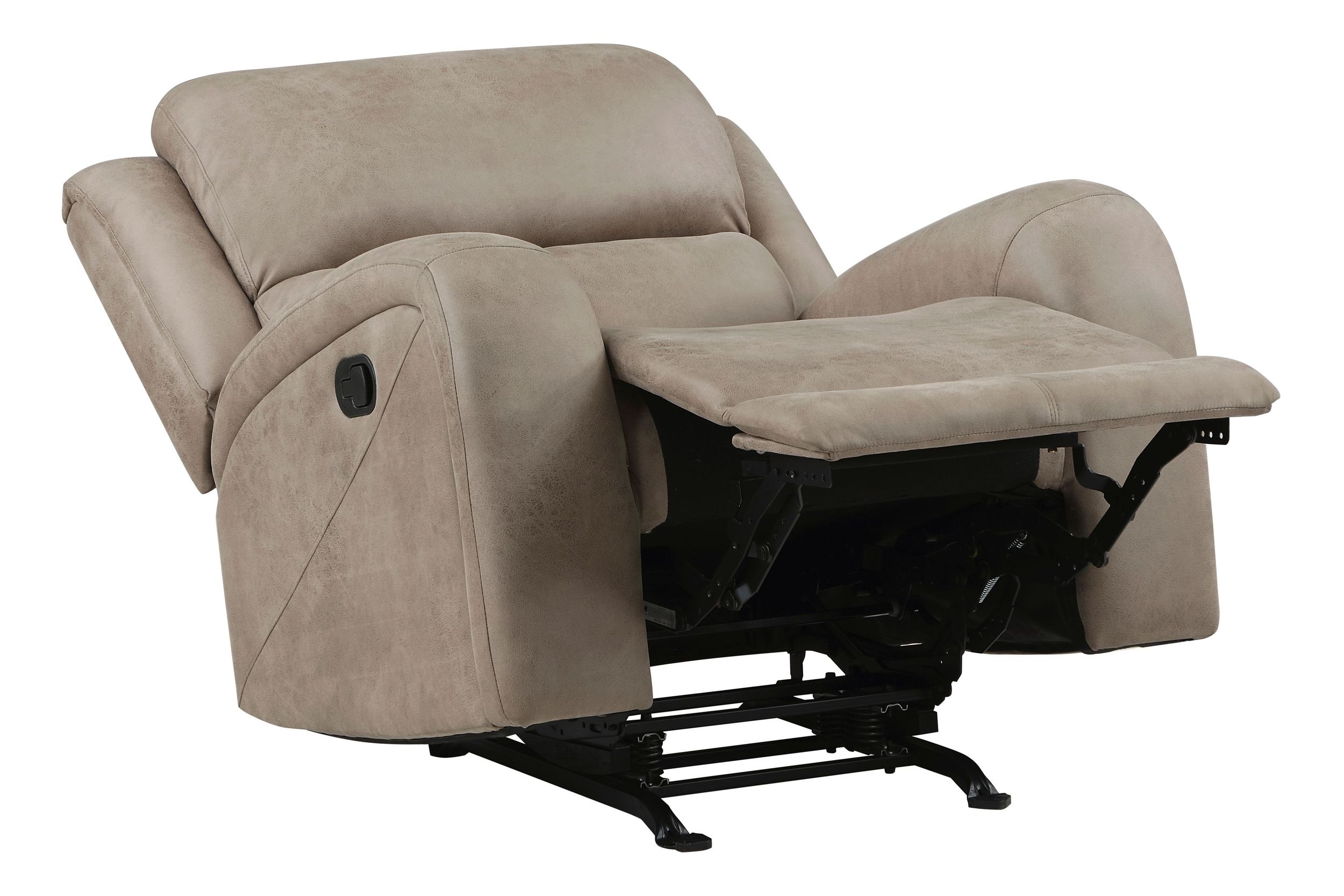 Pagosa Microfiber Double Reclining Living Room Set
