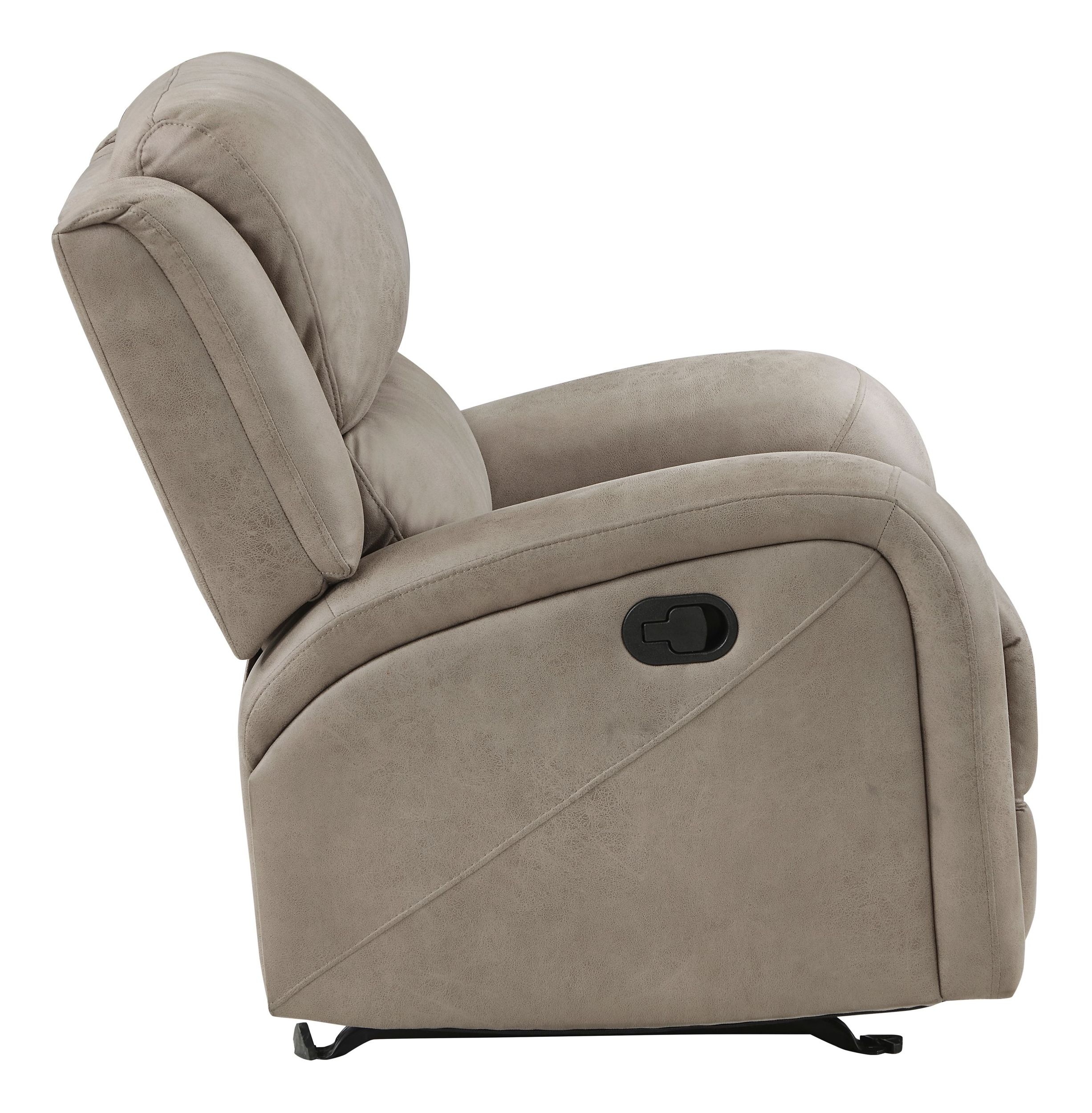 Pagosa Microfiber Double Reclining Living Room Set
