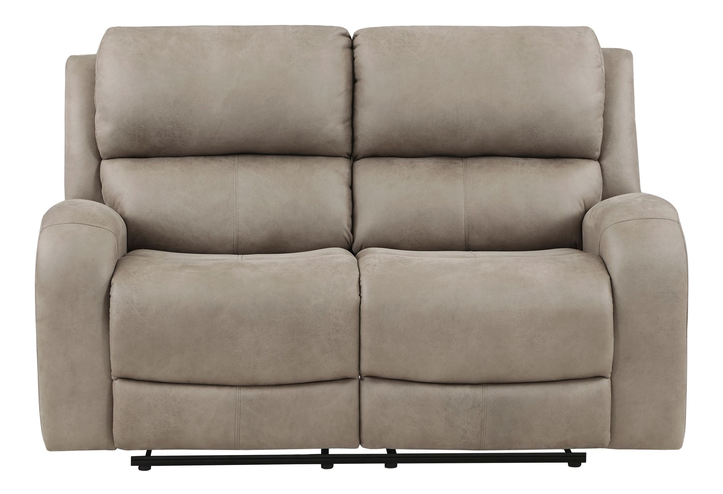 Pagosa Microfiber Double Reclining Loveseat