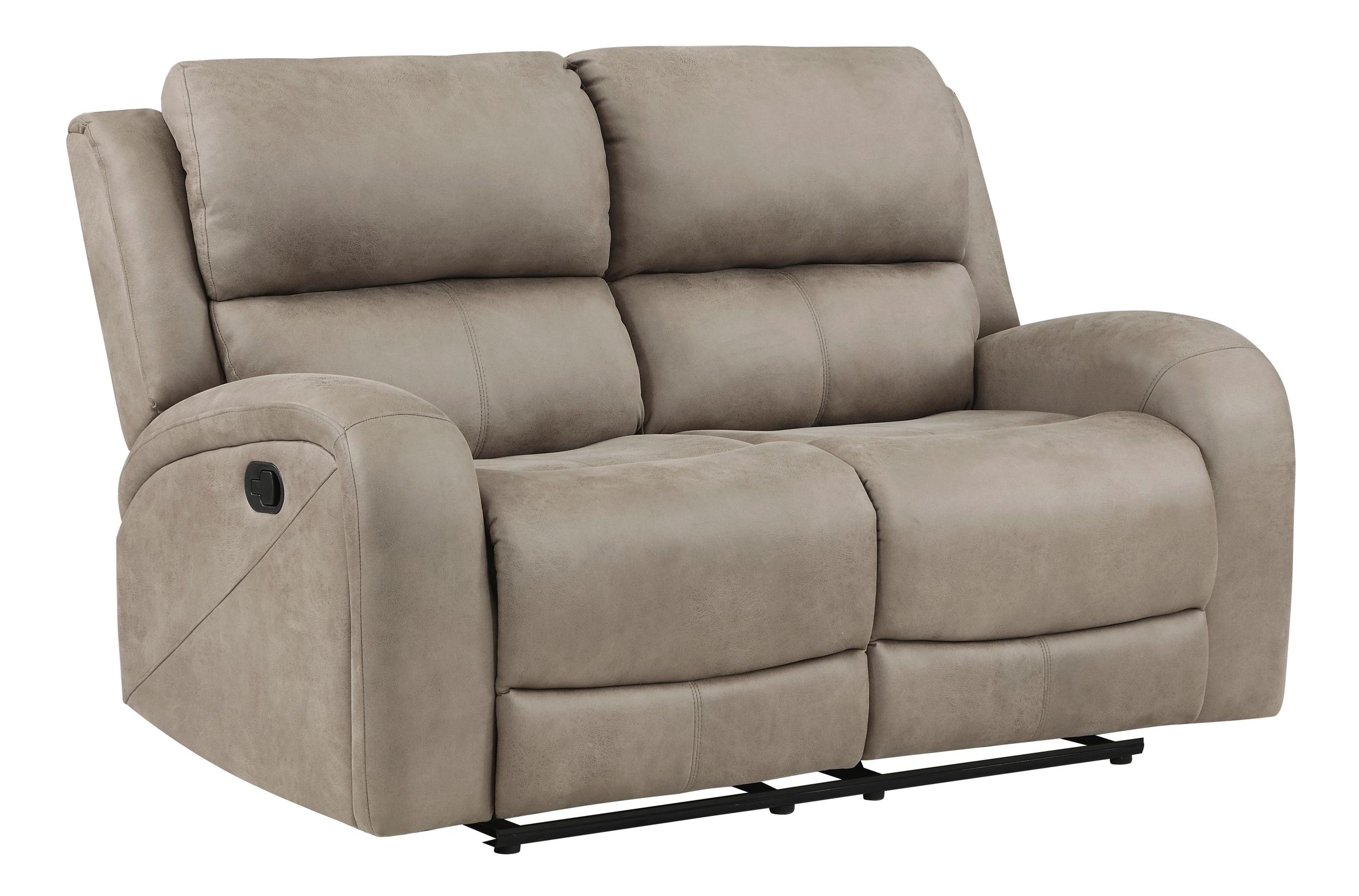 Pagosa Microfiber Double Reclining Living Room Set