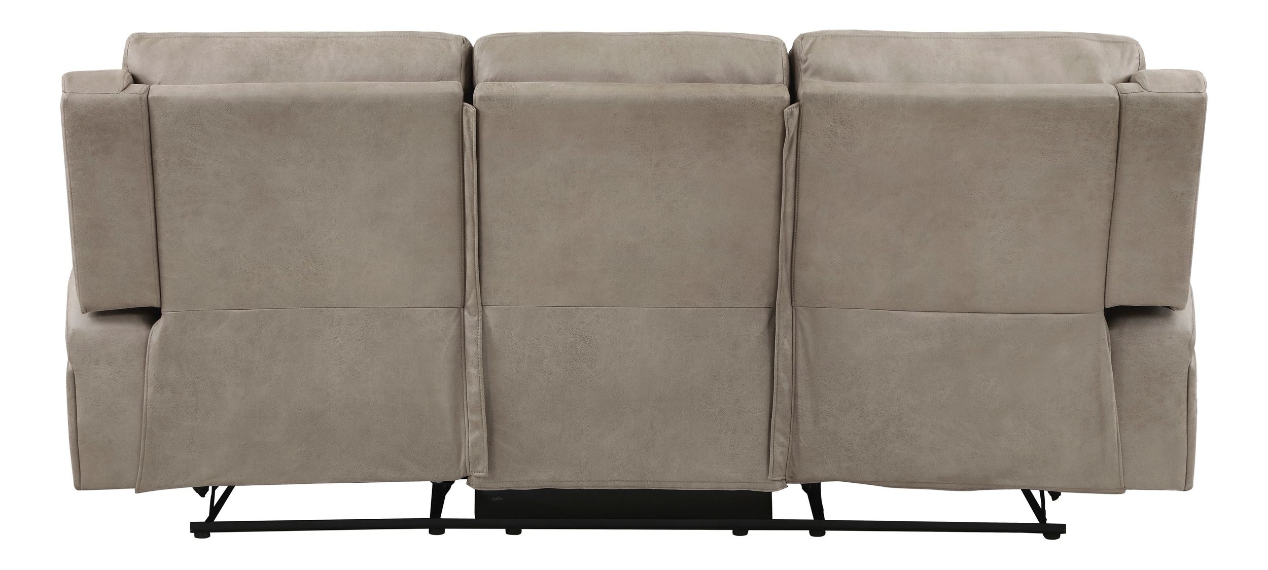 Pagosa Microfiber Double Reclining Living Room Set