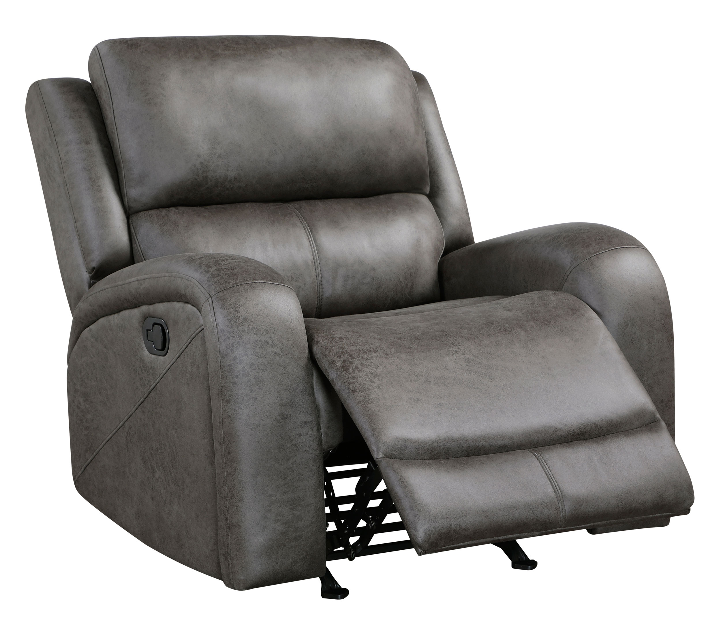 Pagosa Microfiber Double Reclining Living Room Set