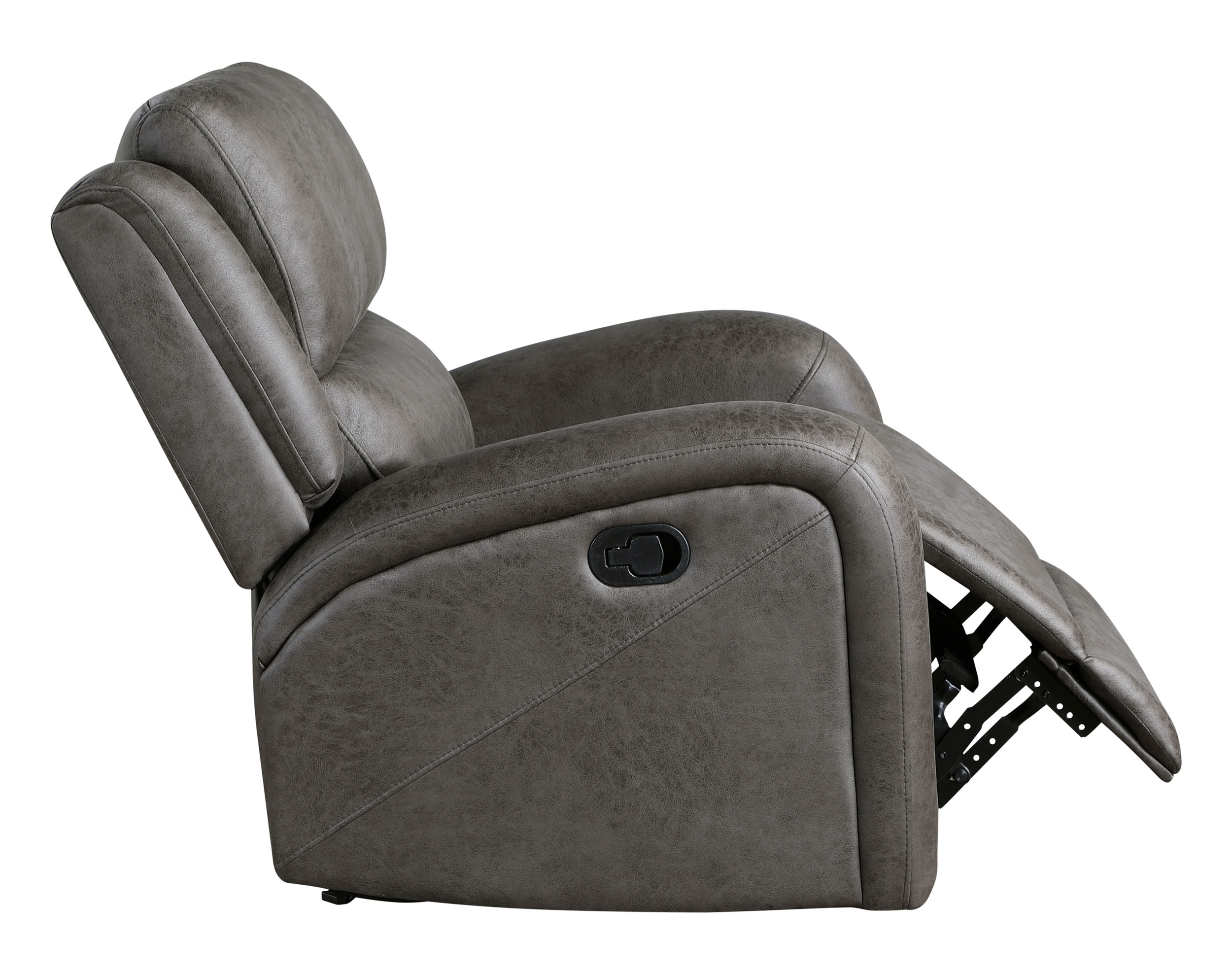 Pagosa Microfiber Double Reclining Living Room Set