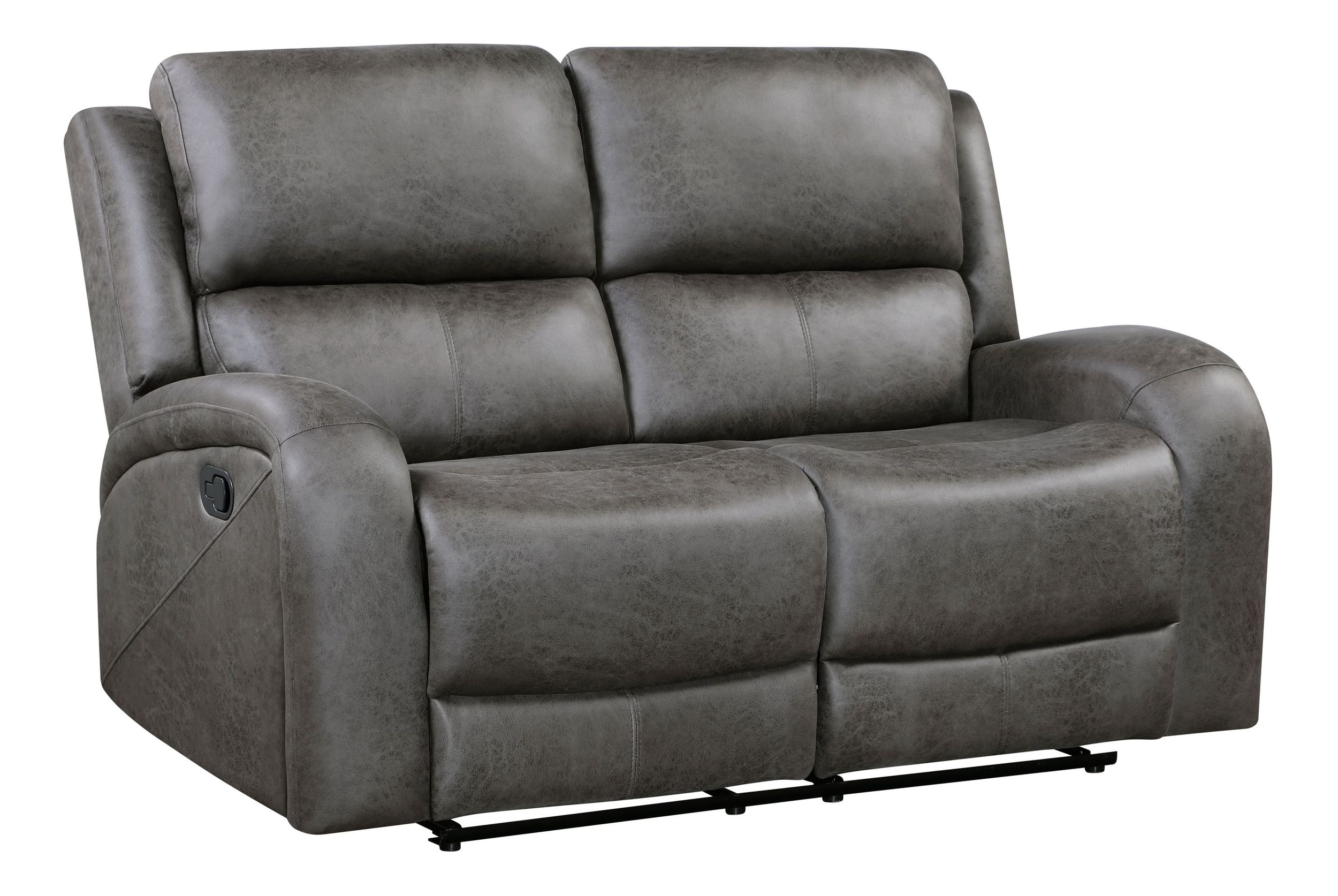 Pagosa Microfiber Double Reclining Living Room Set
