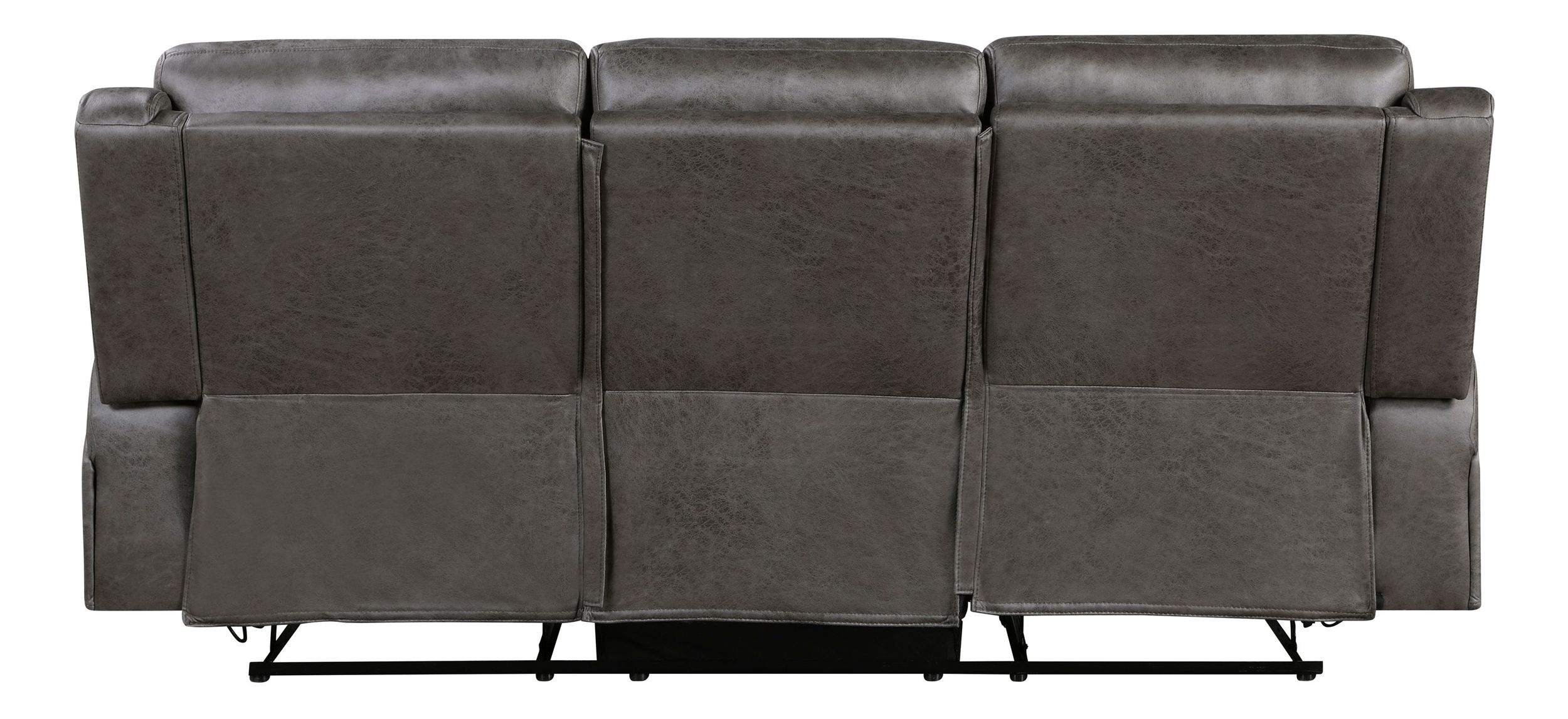 Pagosa Microfiber Double Reclining Living Room Set