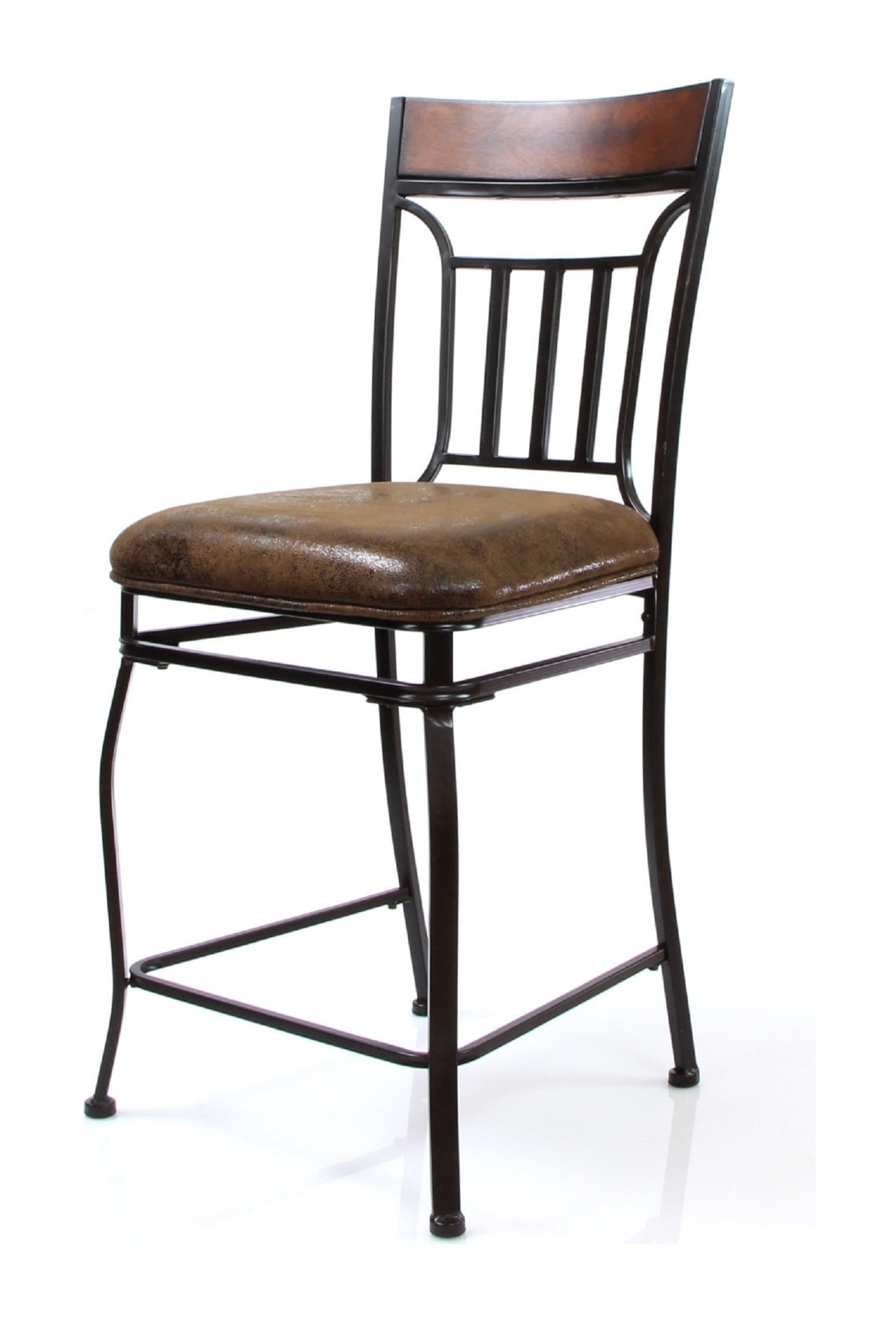Tavio Fabric/Metal Counter Chair, Composition 1