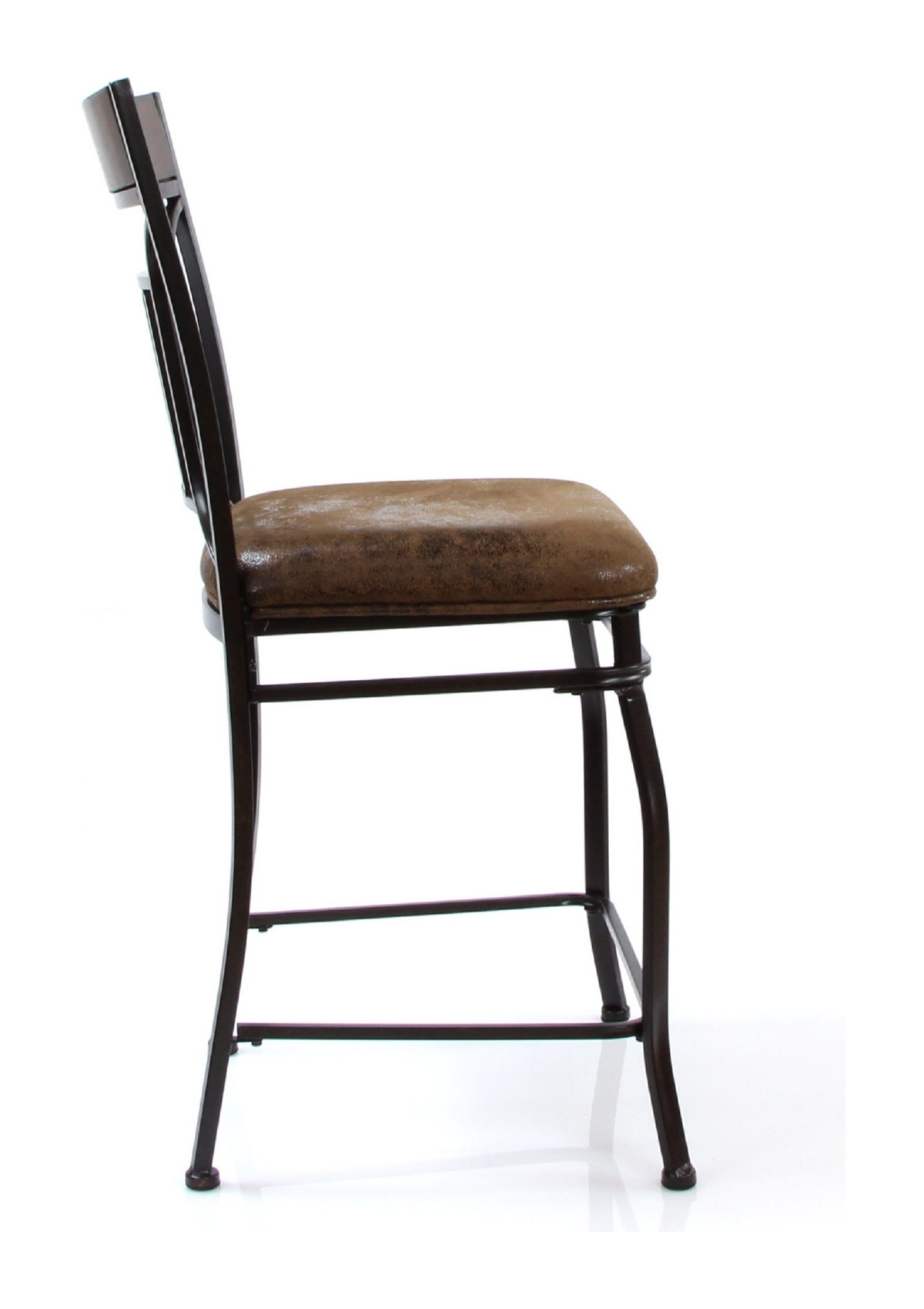 Tavio Fabric/Metal Counter Chair, Composition 1