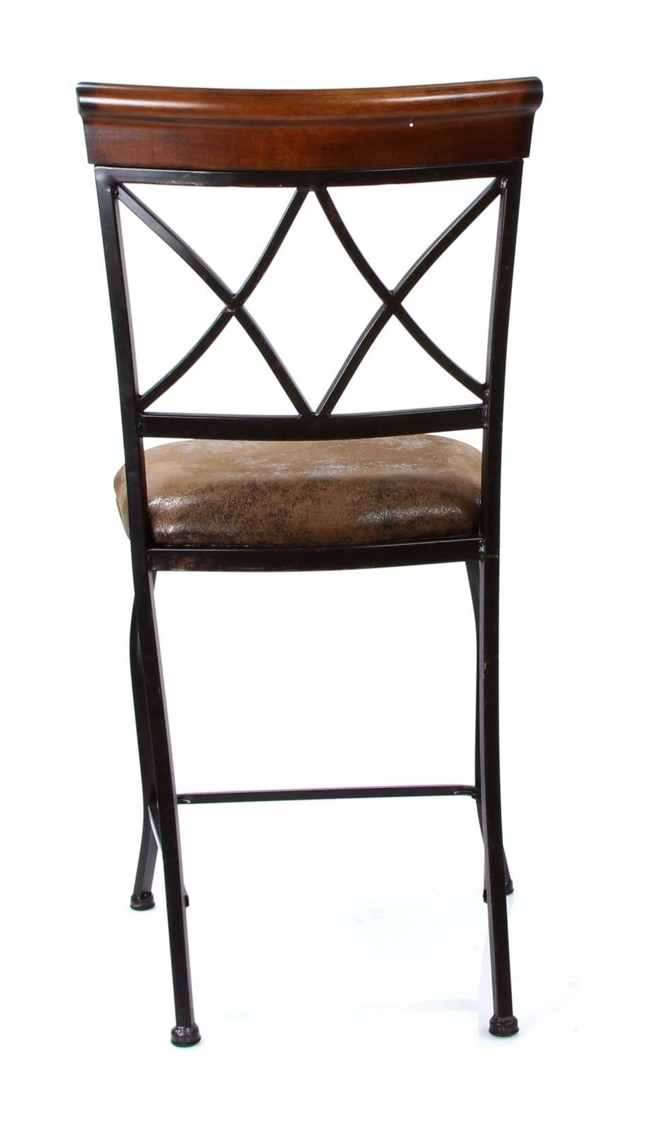 Tavio Fabric/Metal Counter Chair, Composition 5
