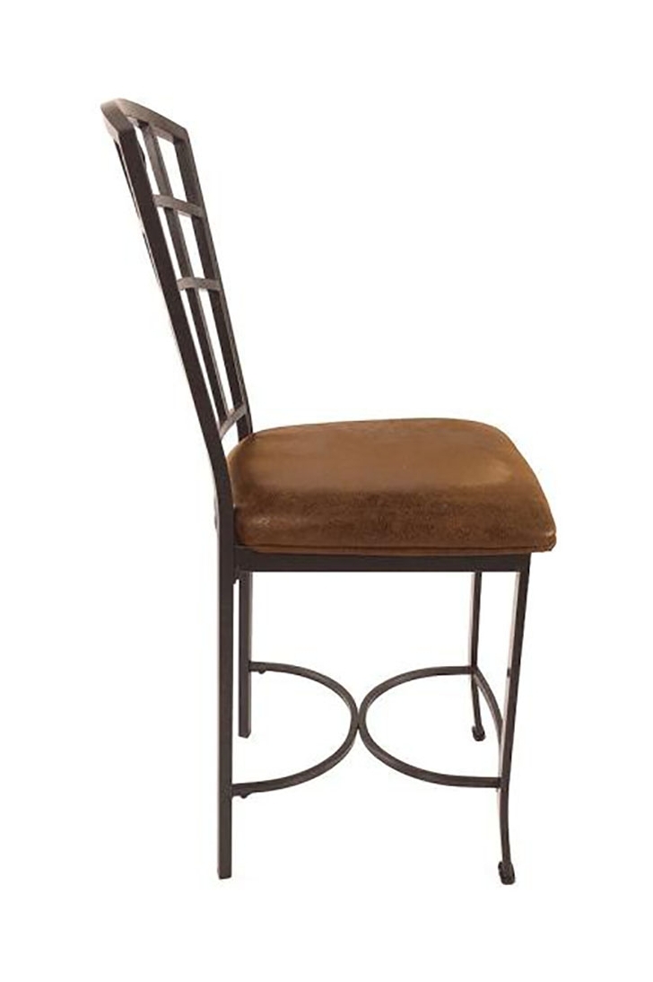 Tavio Fabric/Metal Counter Chair, Composition 2