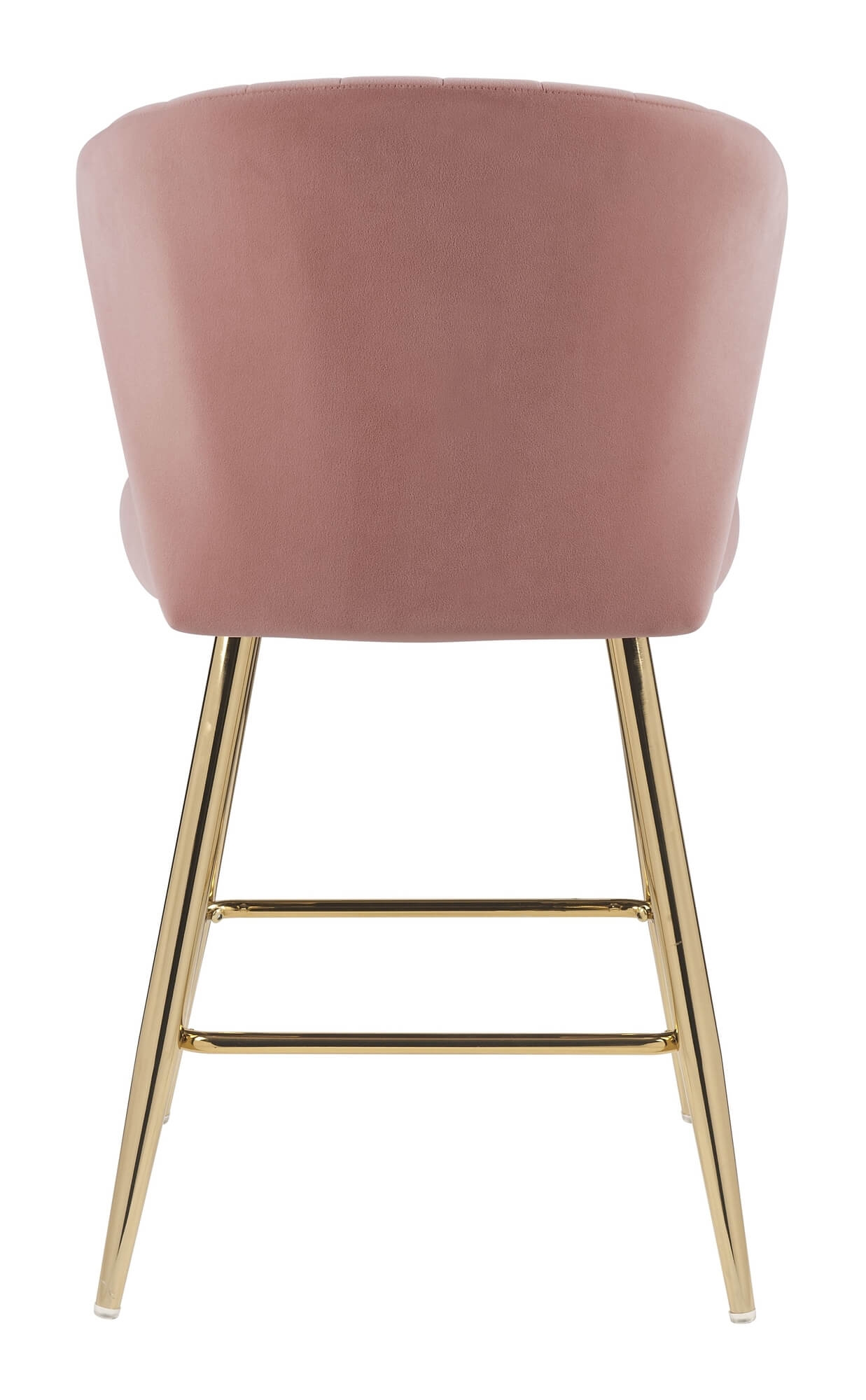 Rizgek Fabric/Metal Counter Chair