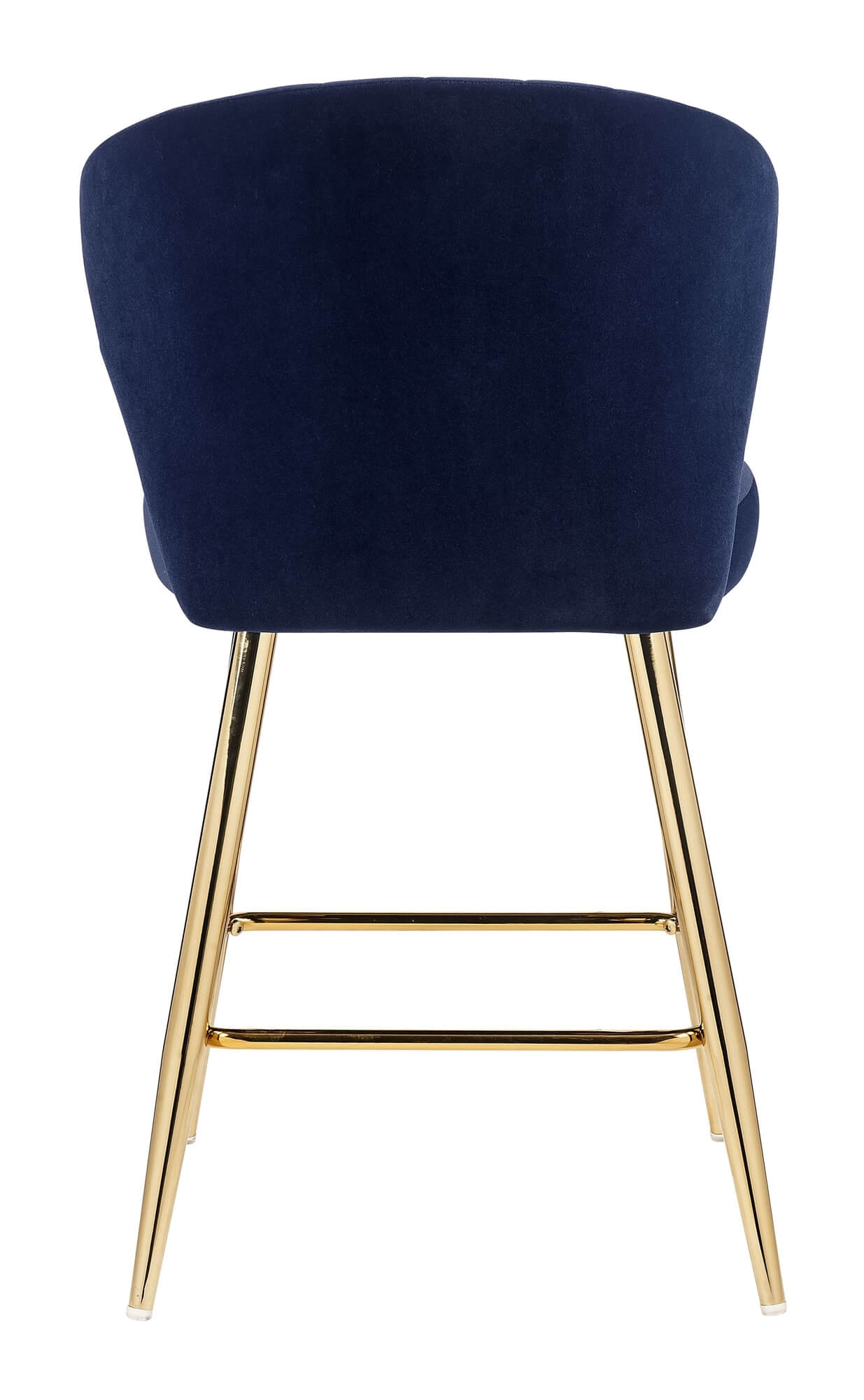 Rizgek Fabric/Metal Counter Chair
