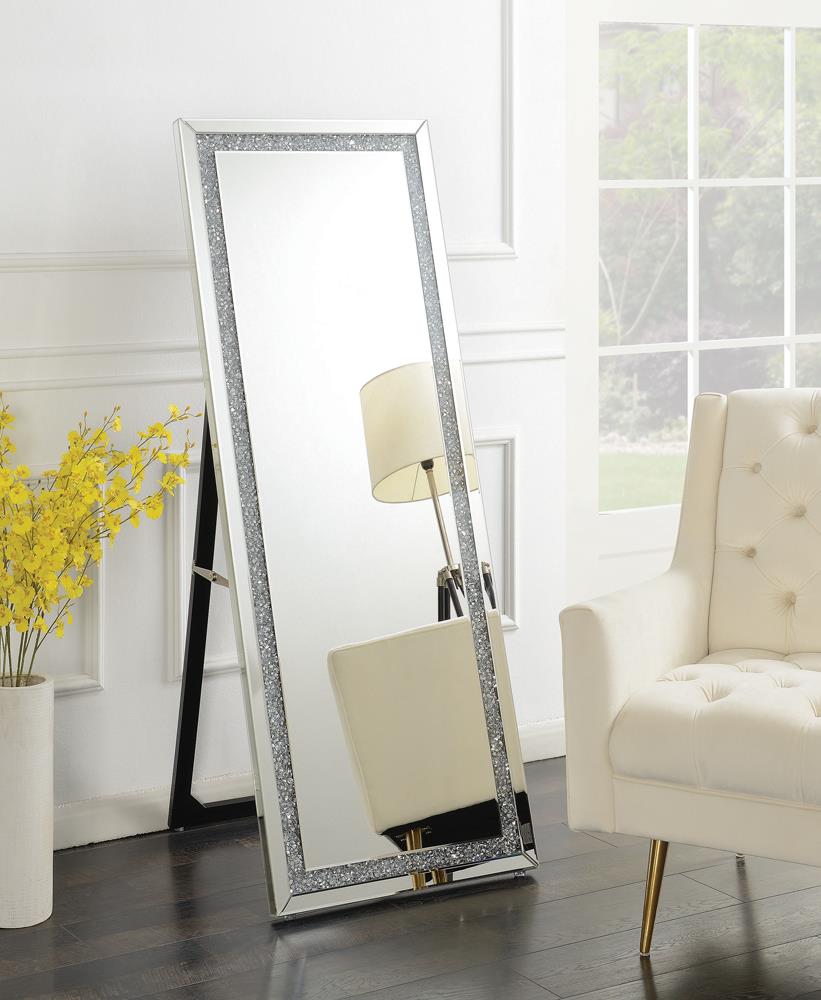 Novak Rectangular Cheval Floor Mirror