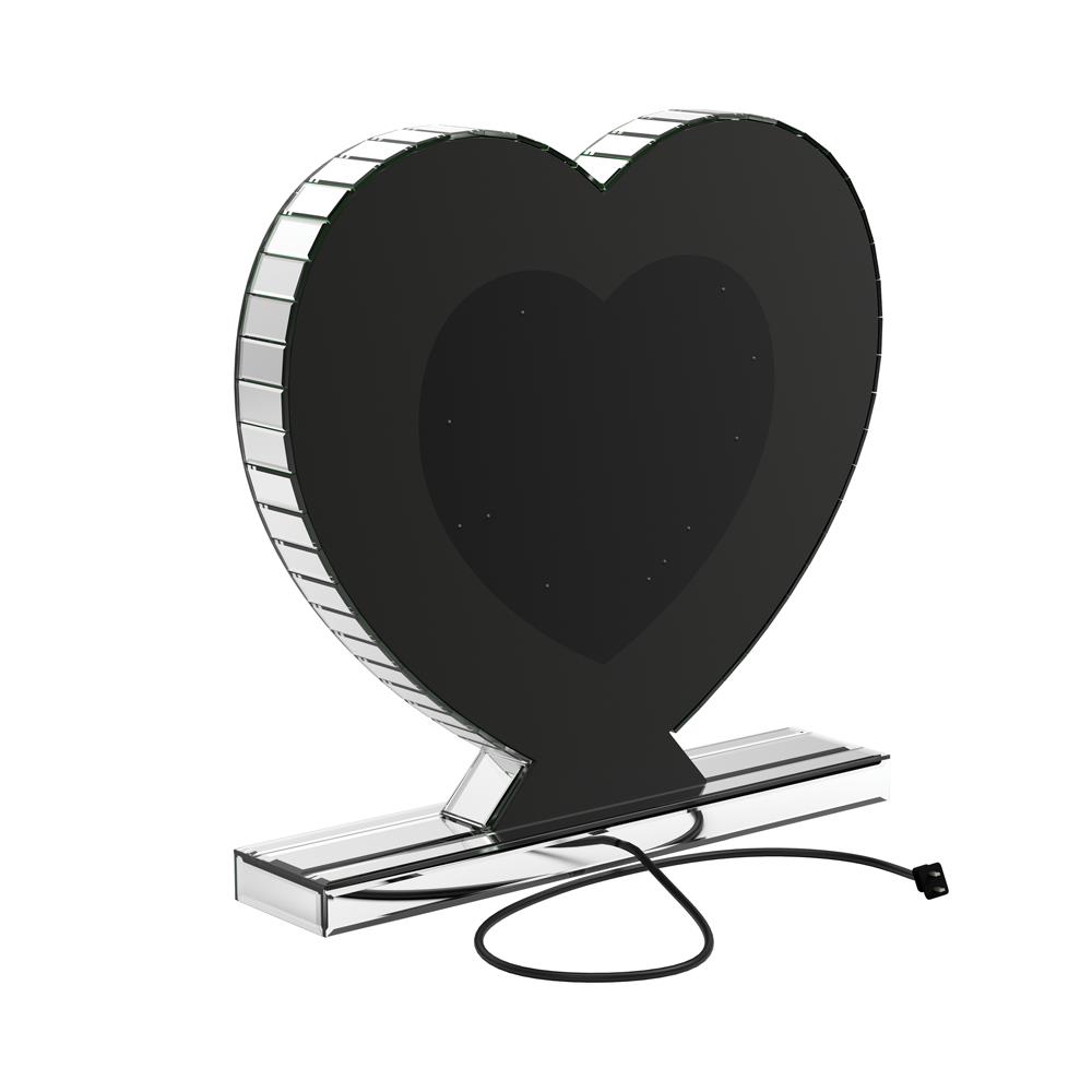 Euston Heart Shape Table Mirror