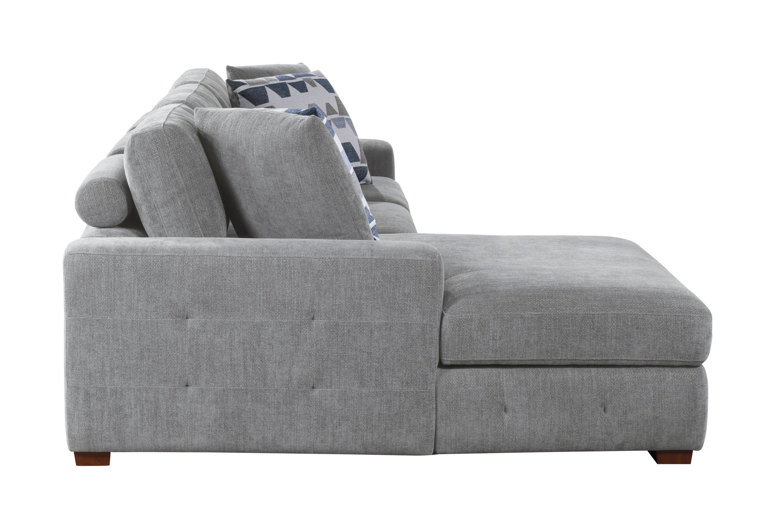 Raife Chenille 2-Piece Sectional Sofa Chaise