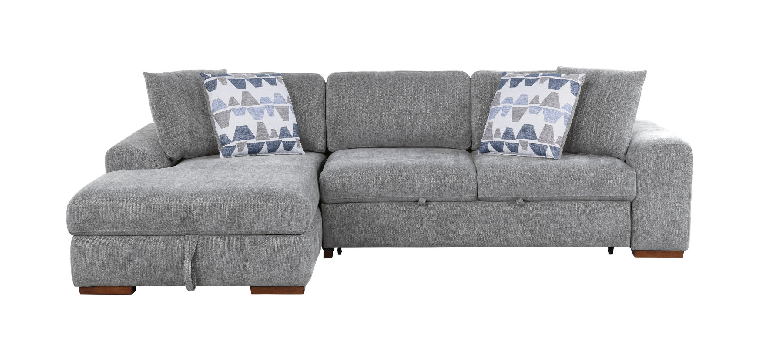 Raife Chenille 2-Piece Sectional Sofa with Left Chaise