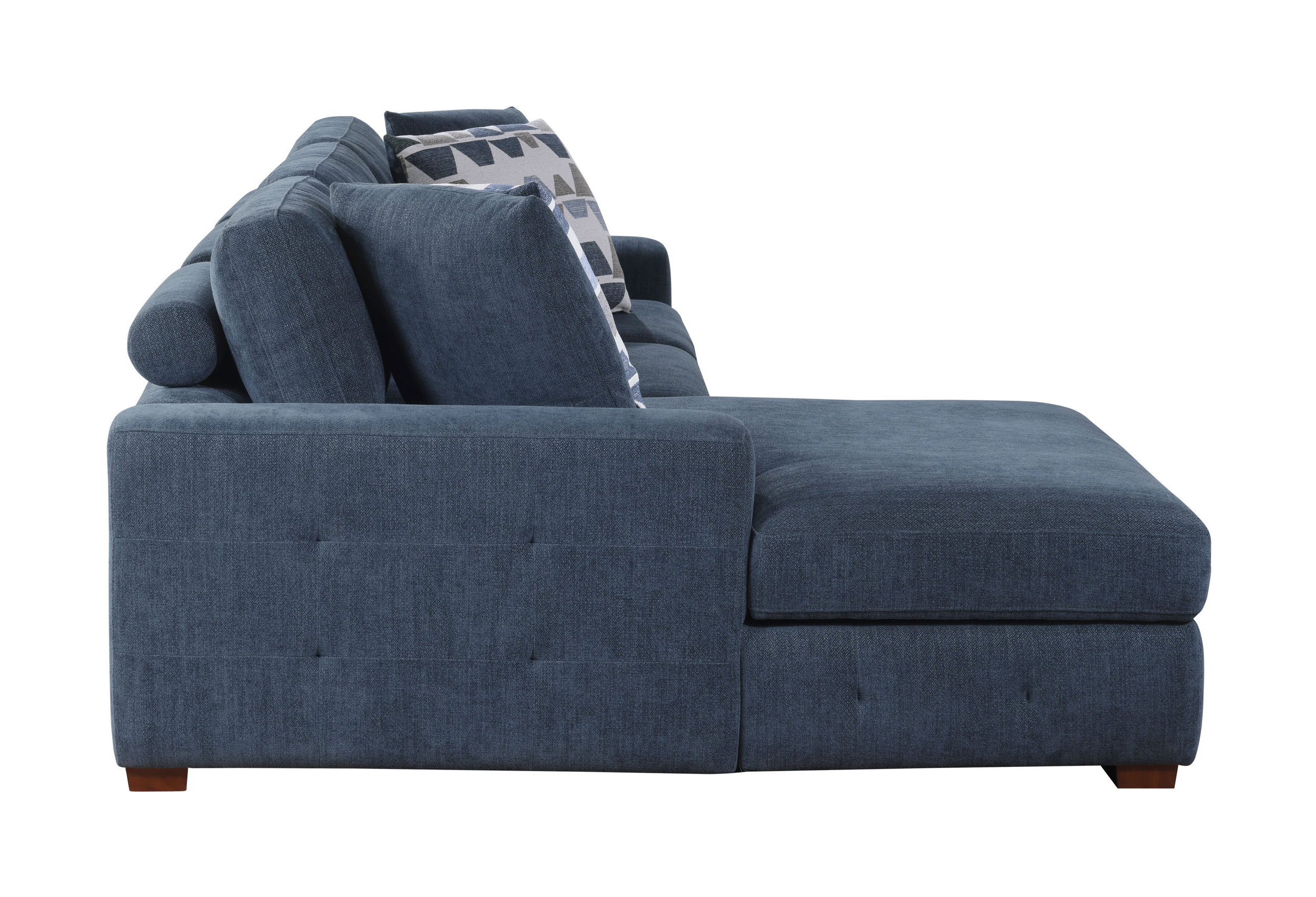 Raife Chenille 2-Piece Sectional Sofa Chaise