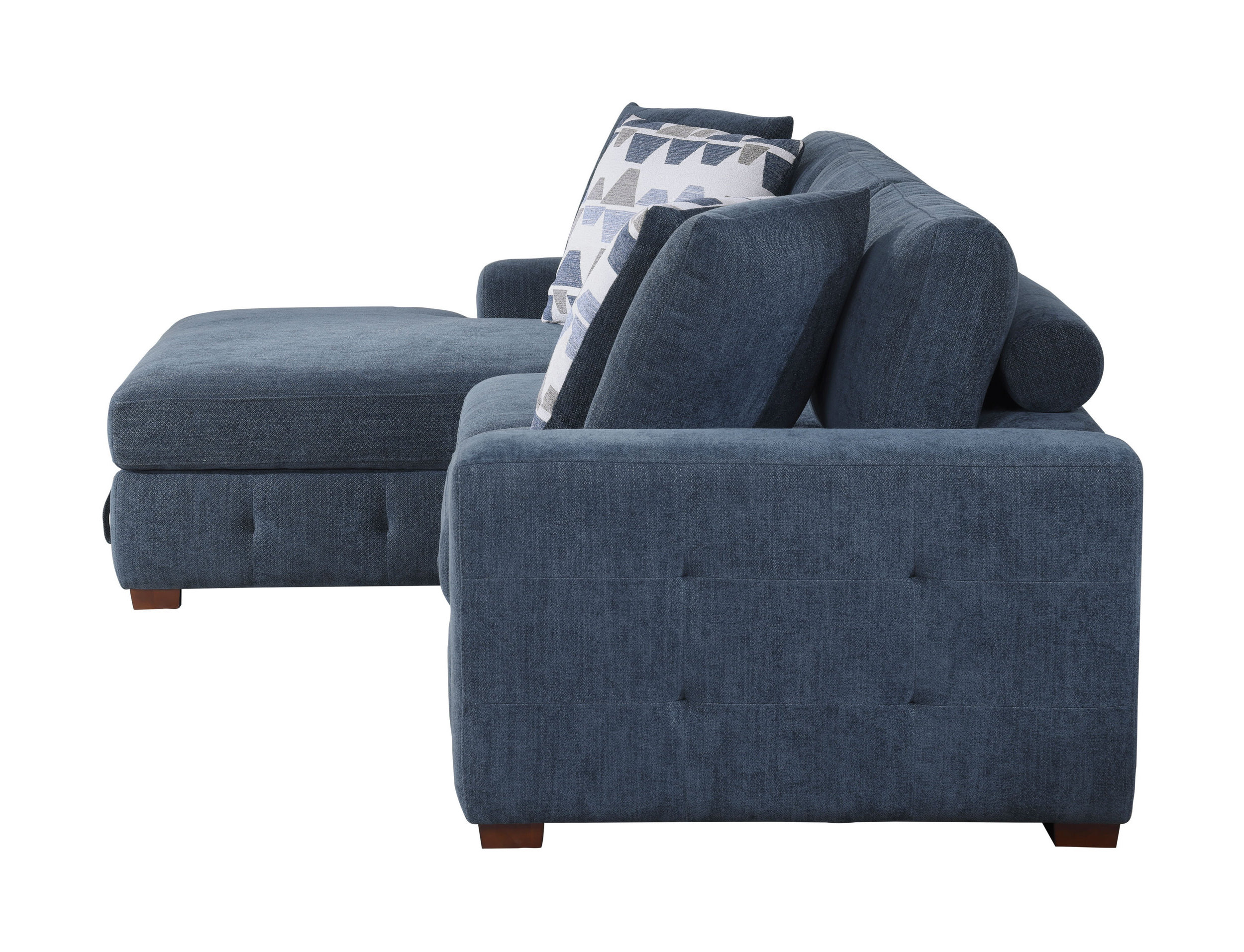Raife Chenille 2-Piece Sectional Sofa Chaise