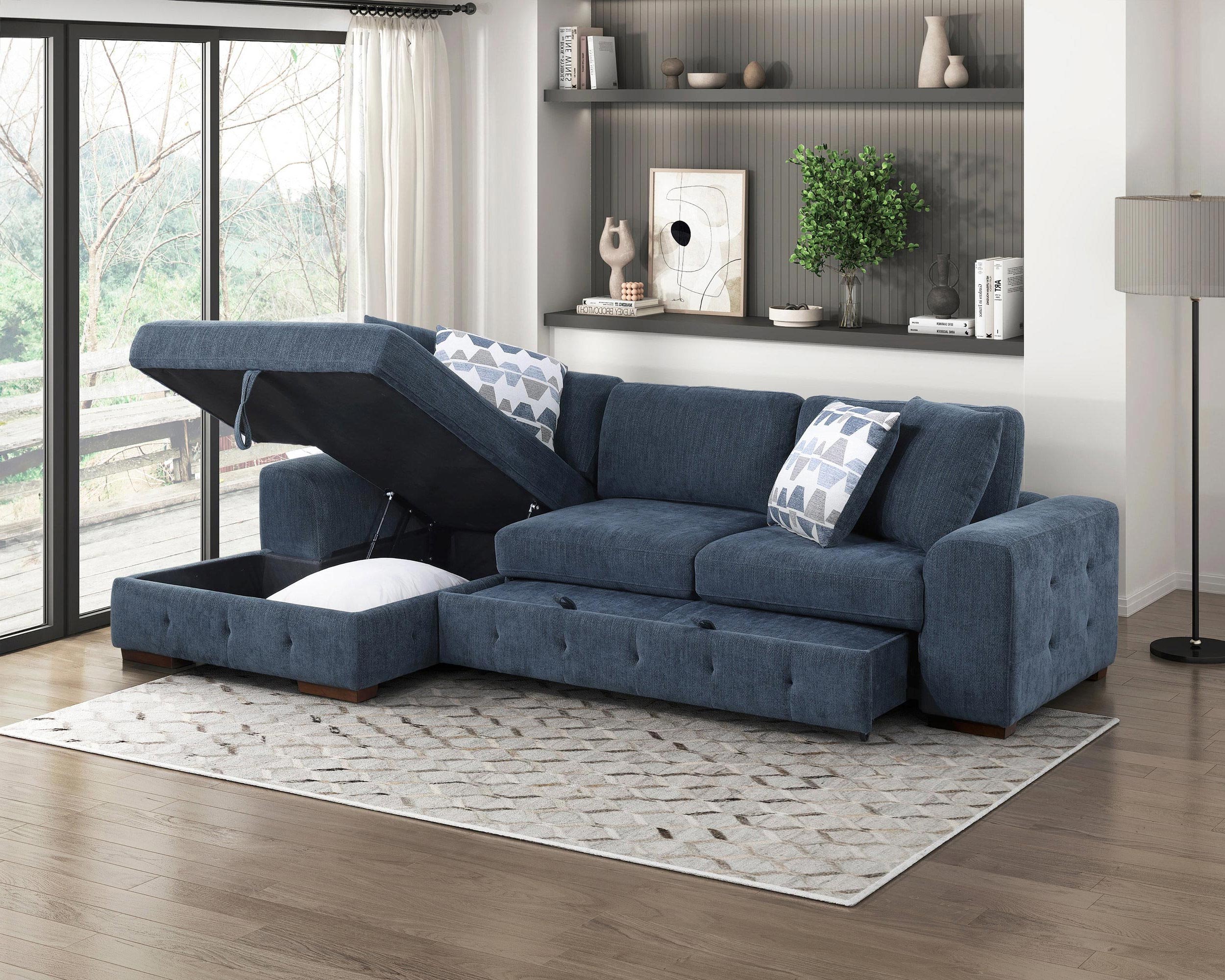 Raife Chenille 2-Piece Sectional Sofa with Left Chaise