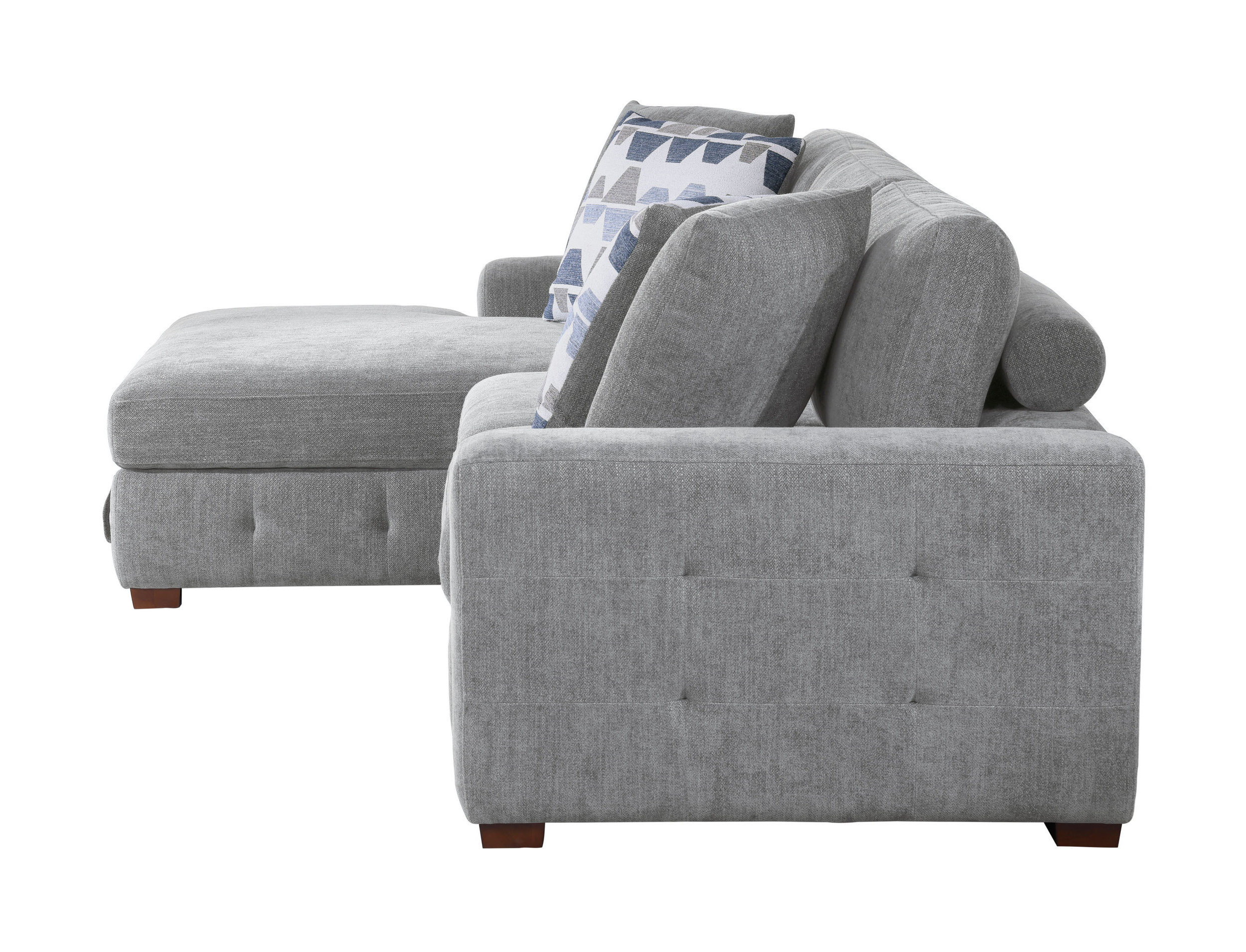 Raife Chenille 2-Piece Sectional Sofa with Left Chaise