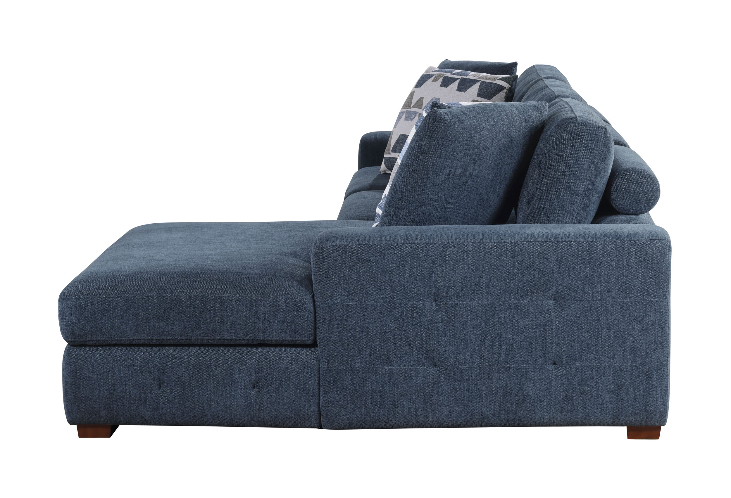 Raife Chenille 2-Piece Sectional Sofa with Right Chaise