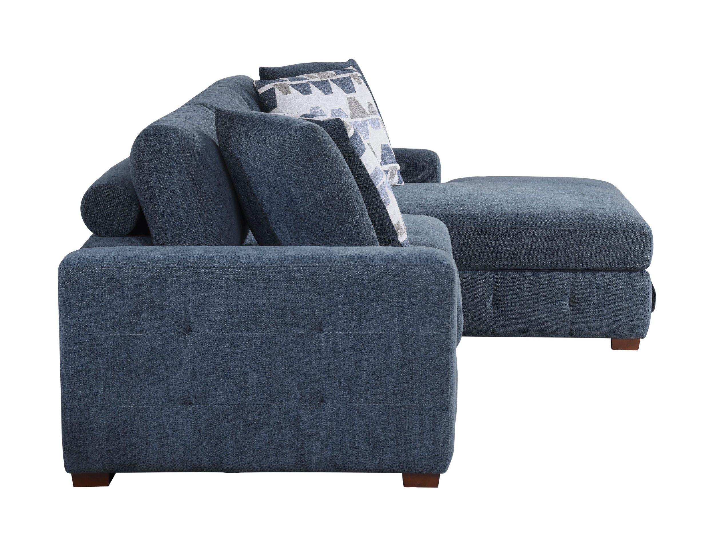 Raife Chenille 2-Piece Sectional Sofa Chaise