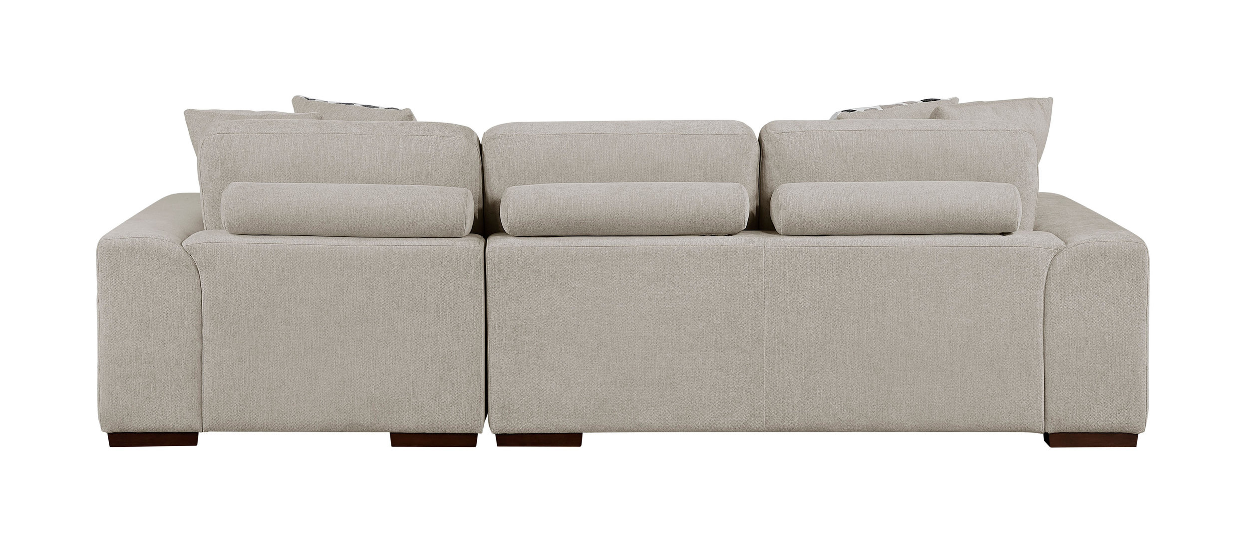 Raife Chenille 2-Piece Sectional Sofa Chaise