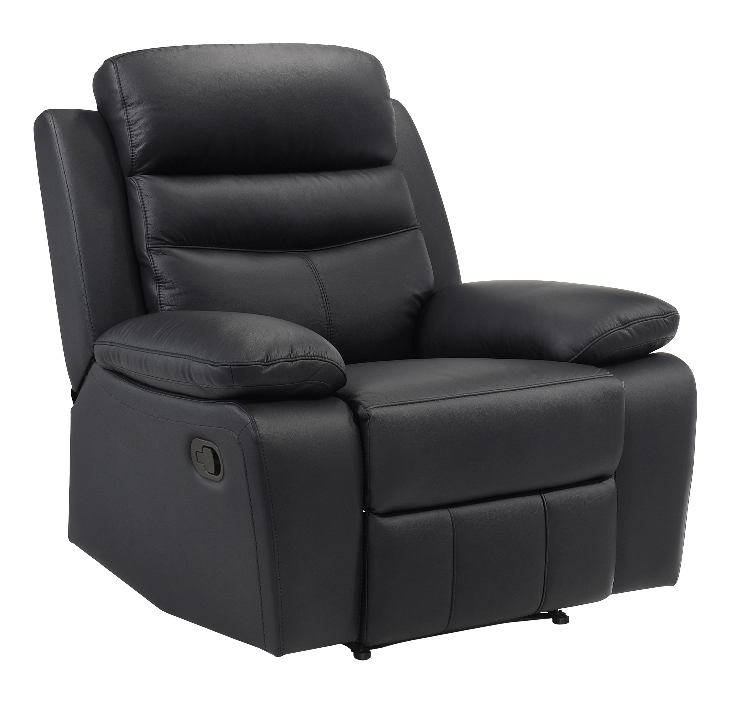 Hancock Leather Double Reclining Living Room Set