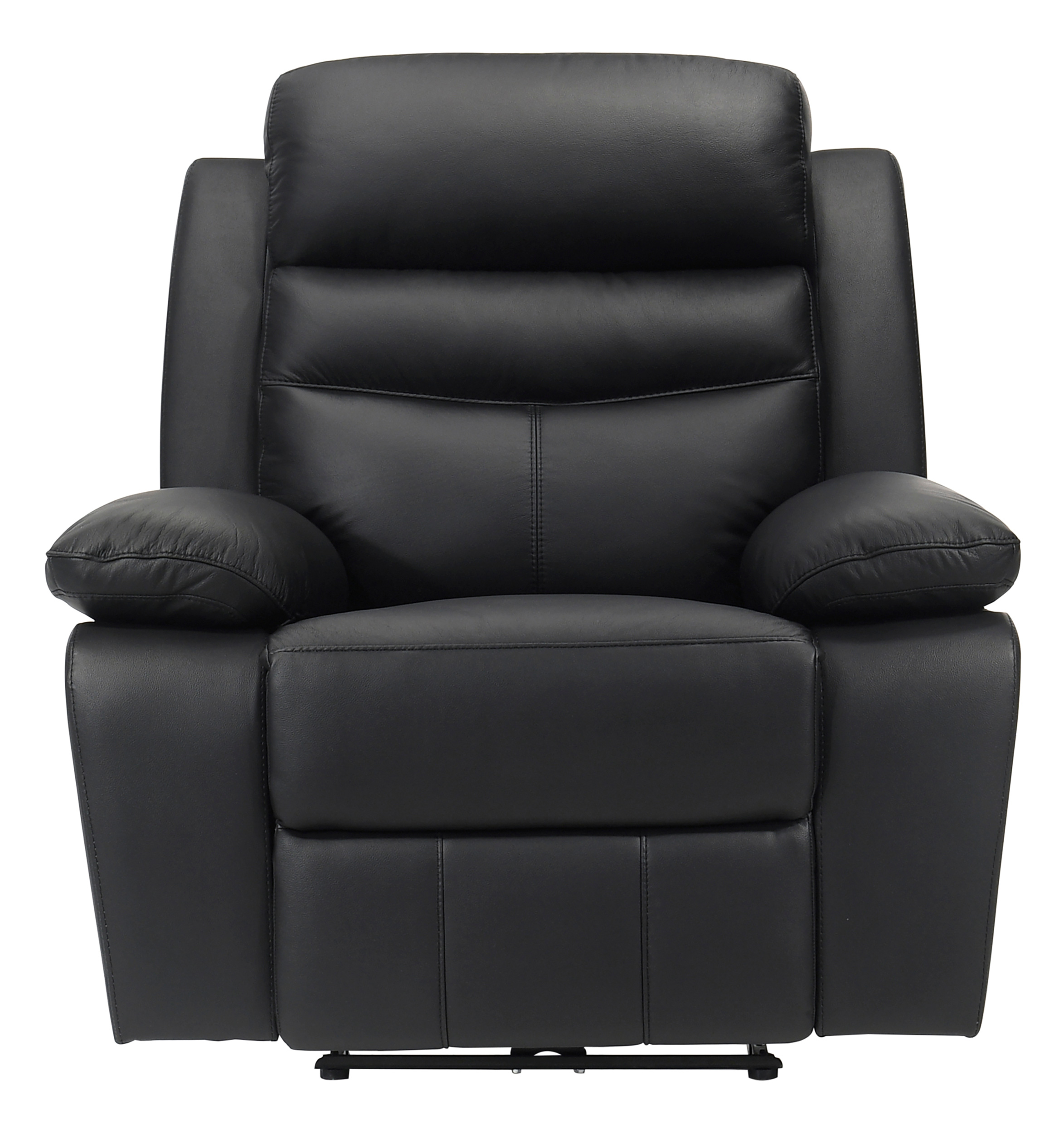 Hancock Leather Power Double Reclining Living Room Set