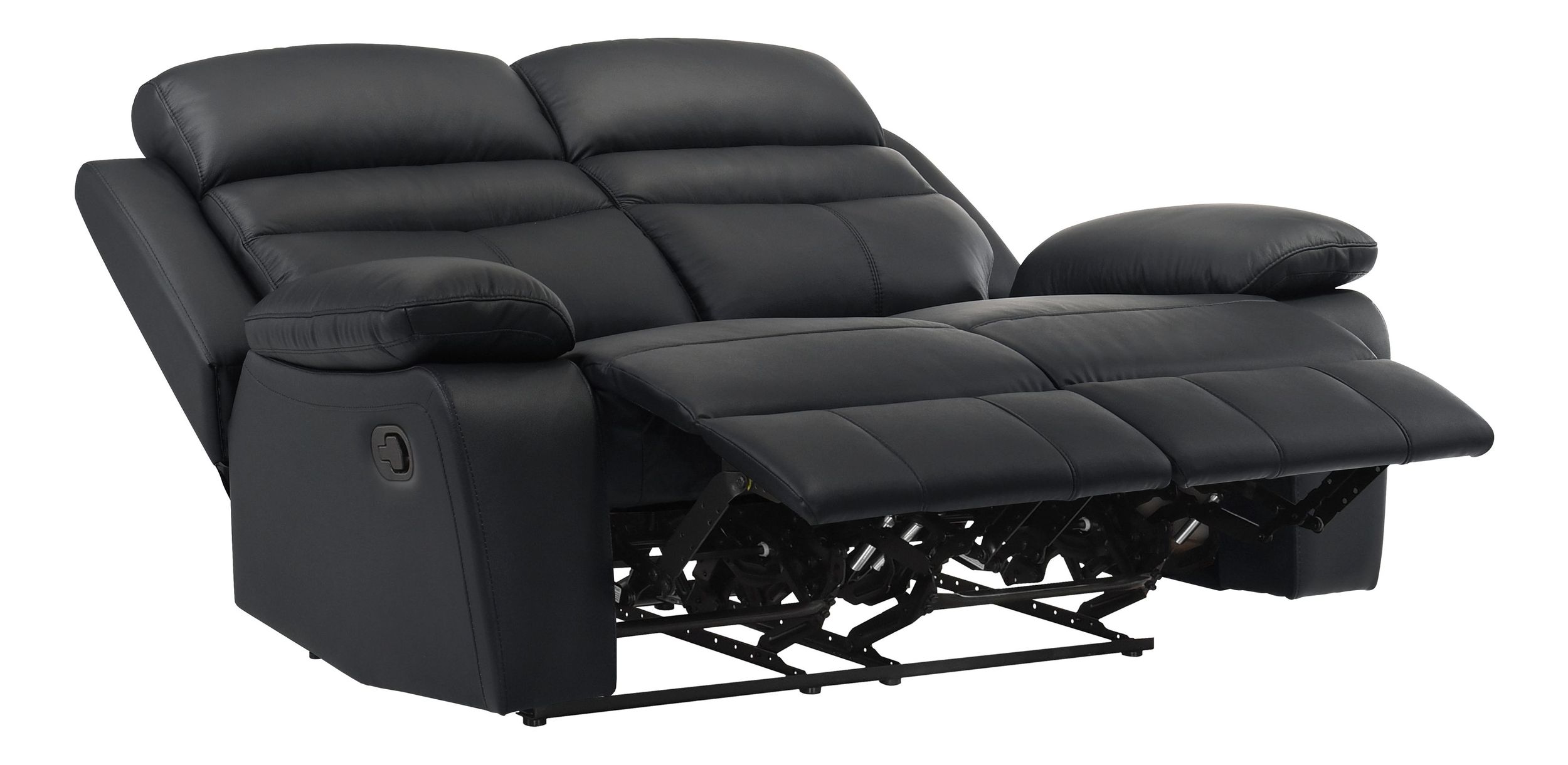 Hancock Leather Double Reclining Loveseat